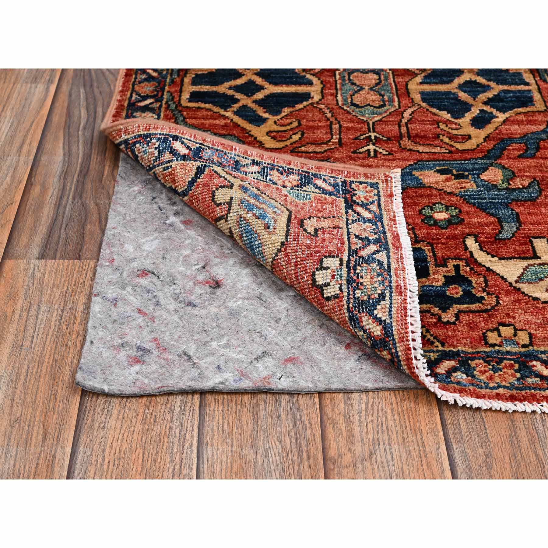 Tribal-Geometric-Hand-Knotted-Rug-11985