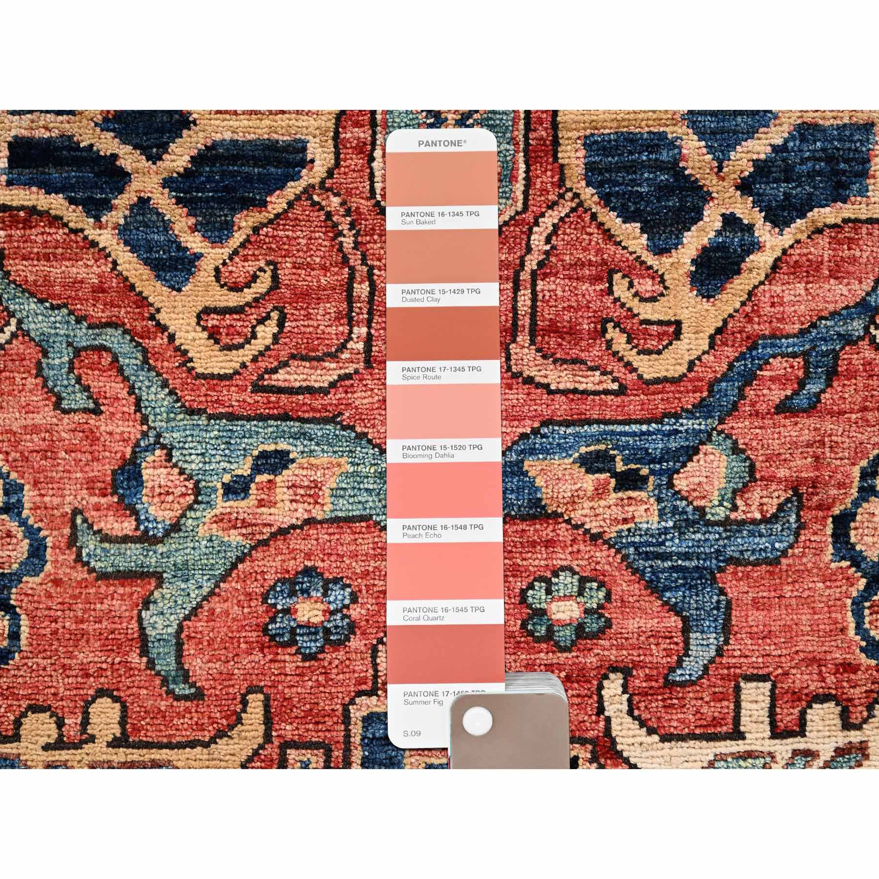 Tribal-Geometric-Hand-Knotted-Rug-11985