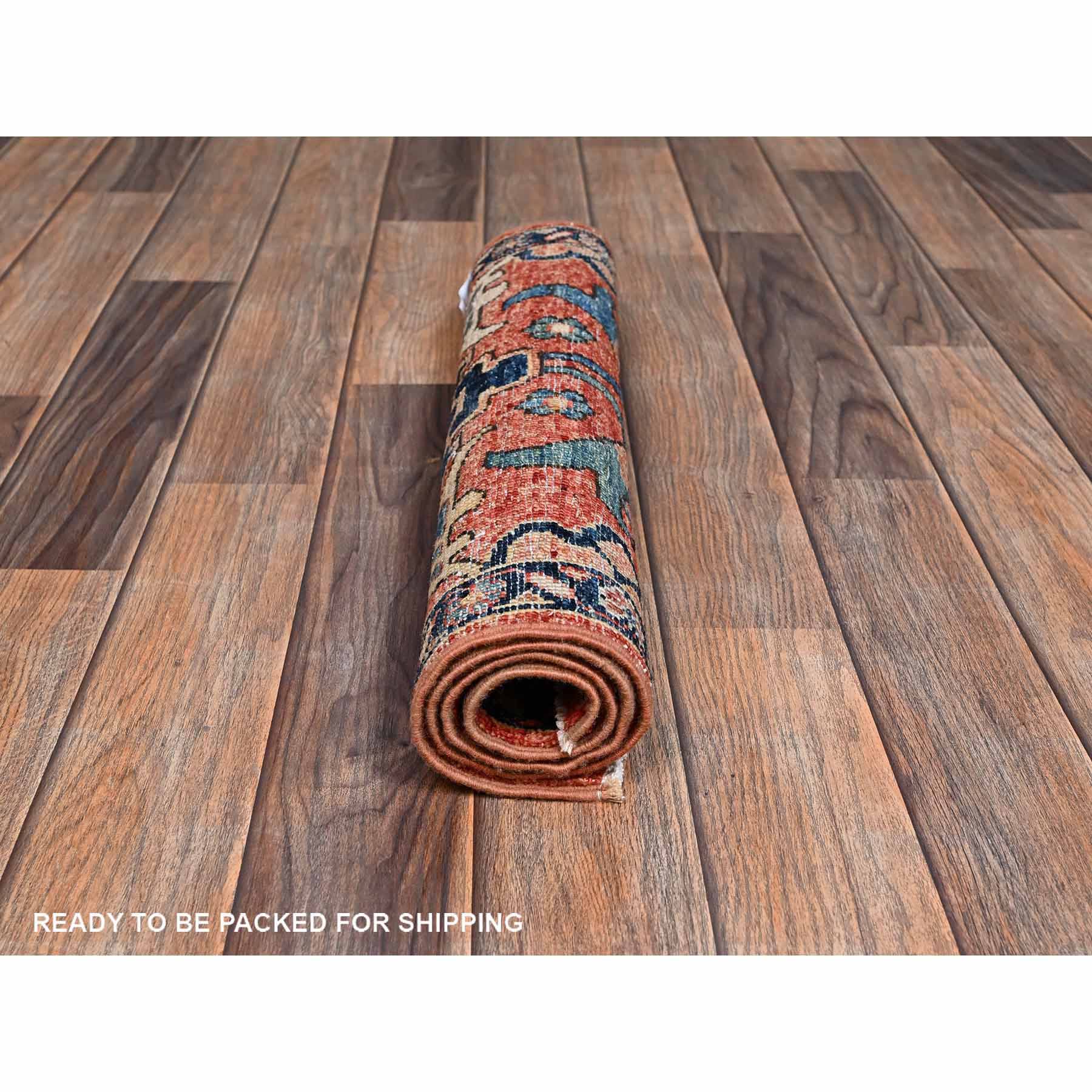 Tribal-Geometric-Hand-Knotted-Rug-11985