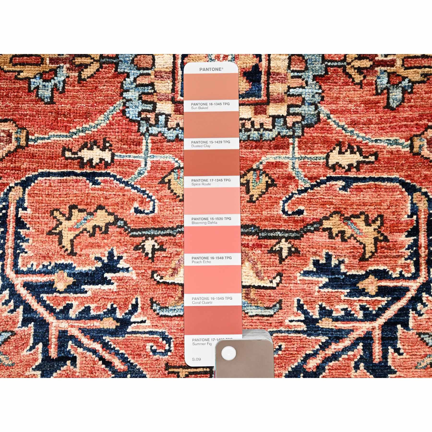 Tribal-Geometric-Hand-Knotted-Rug-11990