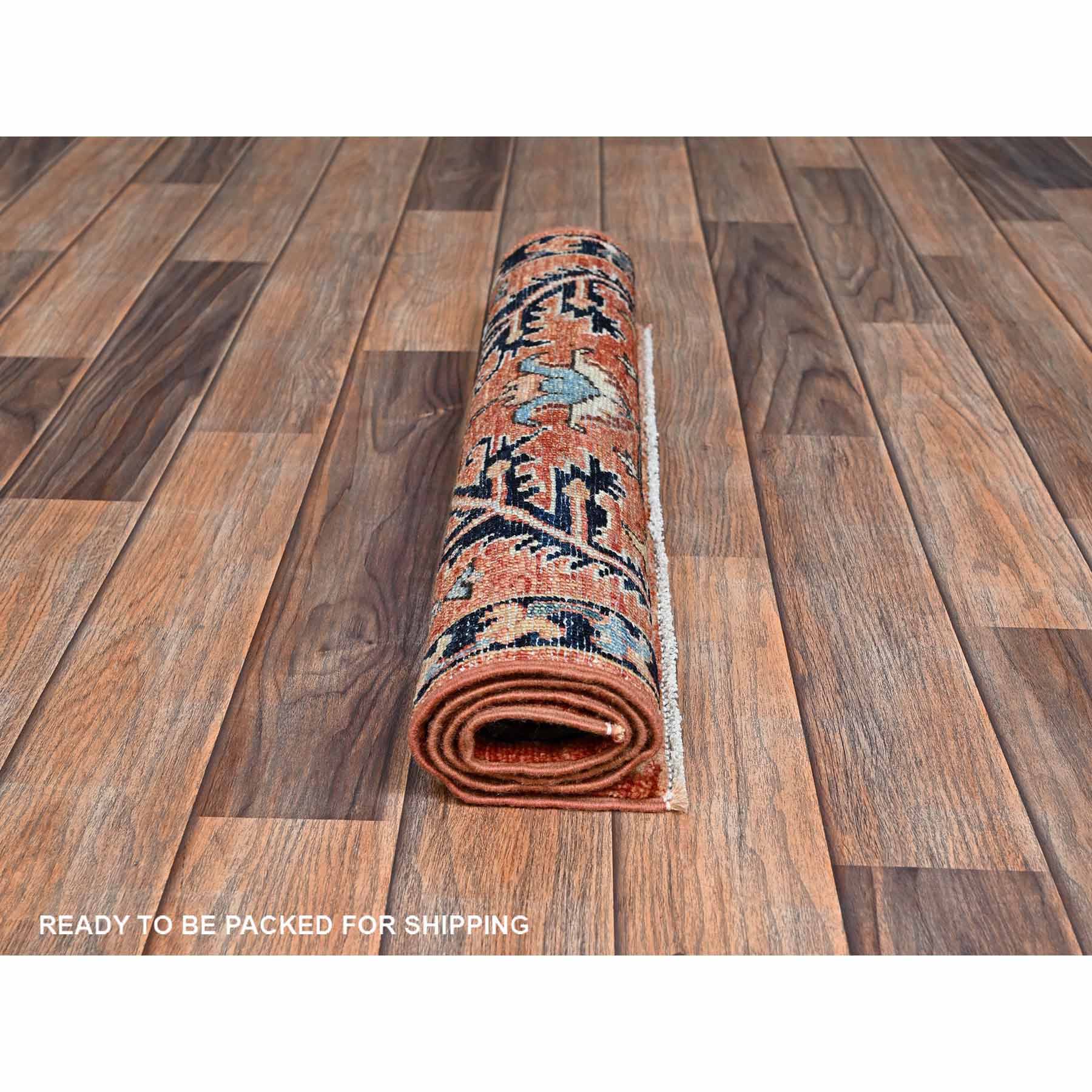 Tribal-Geometric-Hand-Knotted-Rug-11990