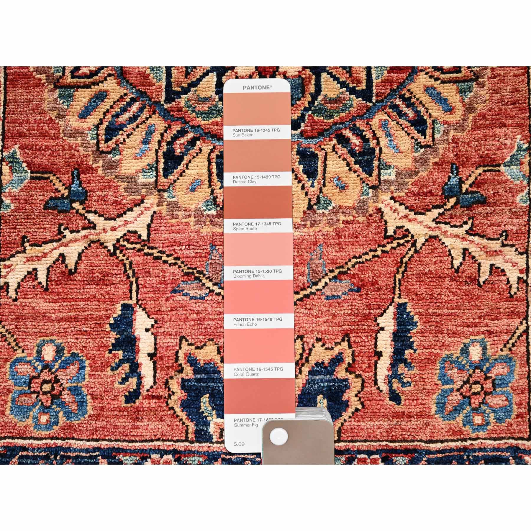 Tribal-Geometric-Hand-Knotted-Rug-11995