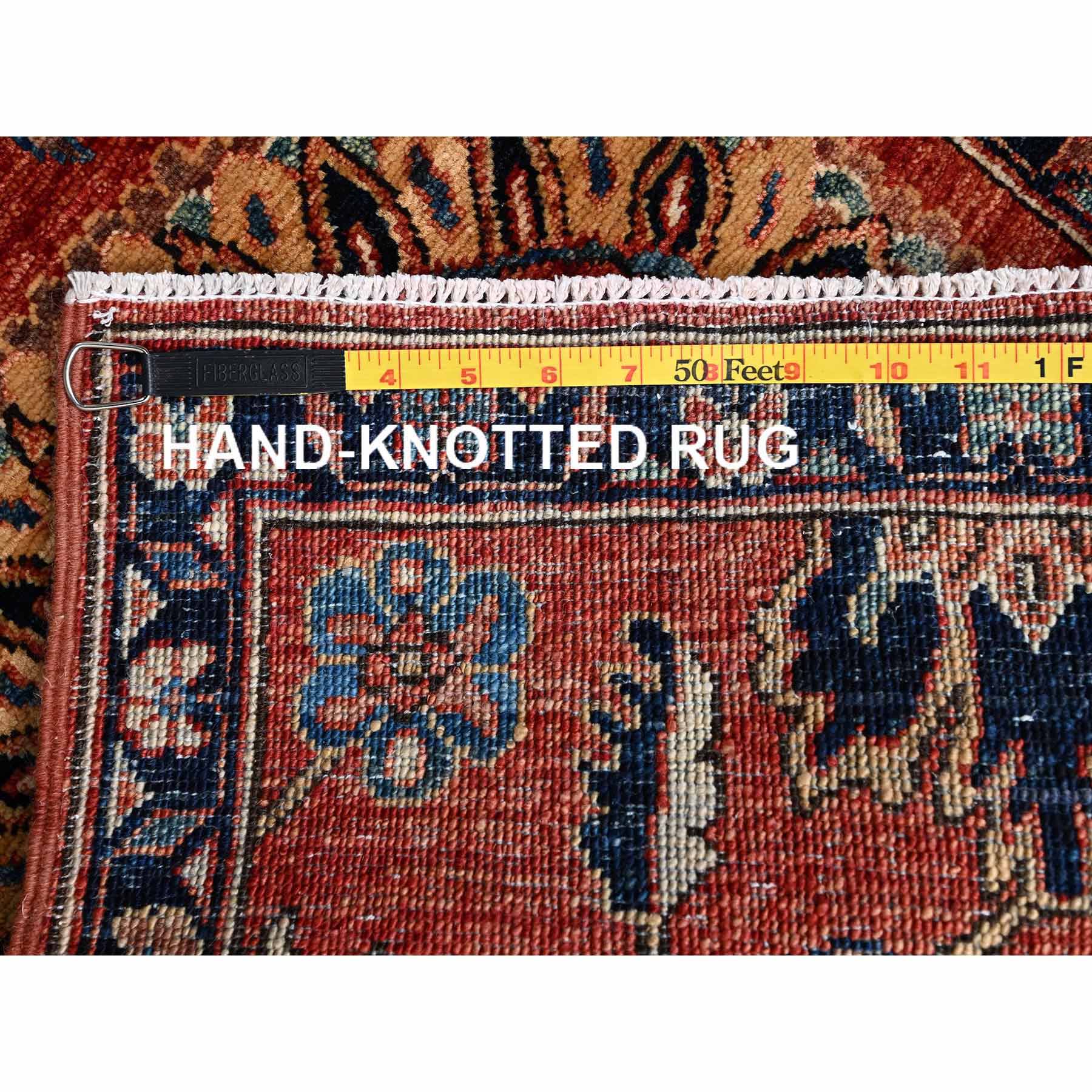 Tribal-Geometric-Hand-Knotted-Rug-11995
