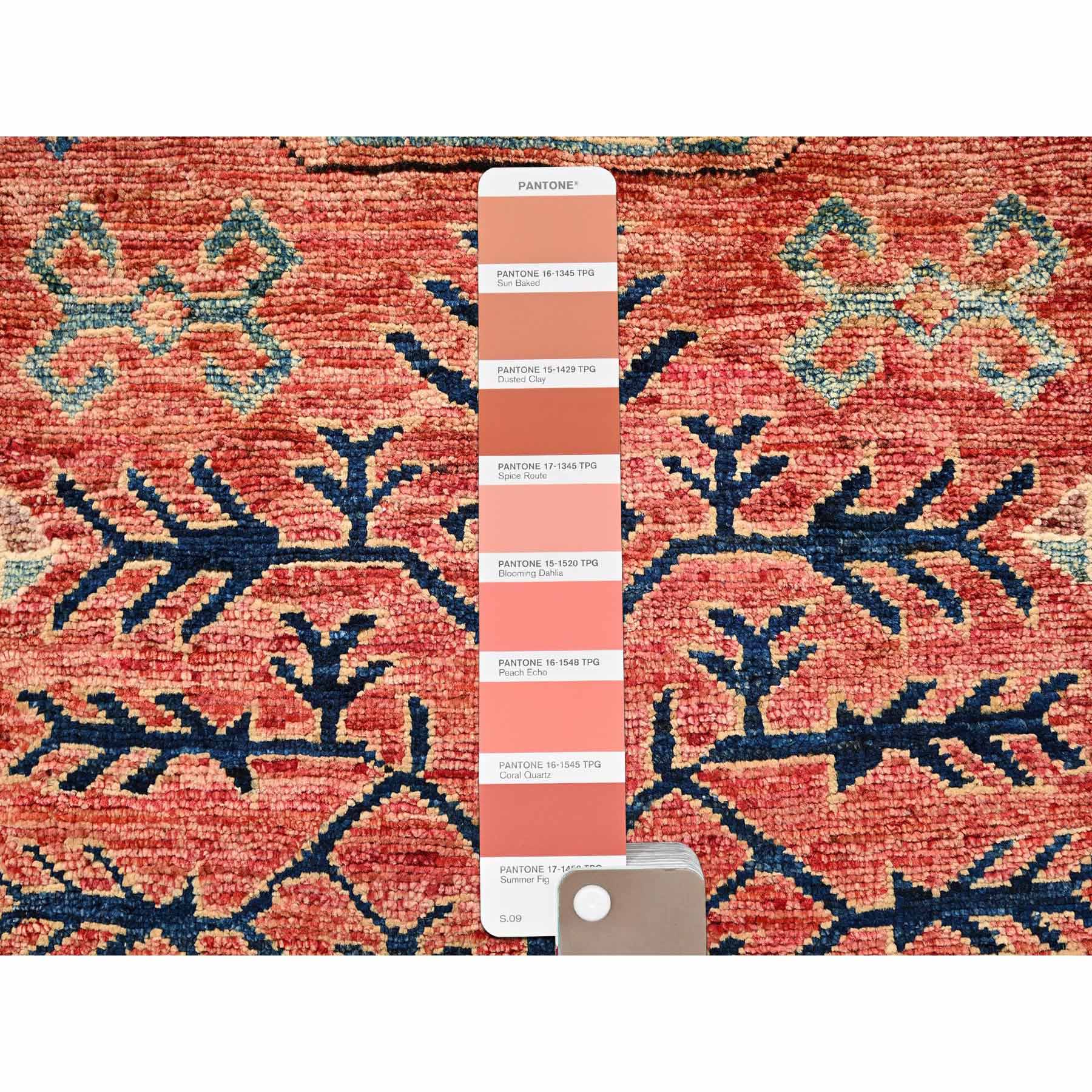 Tribal-Geometric-Hand-Knotted-Rug-12005