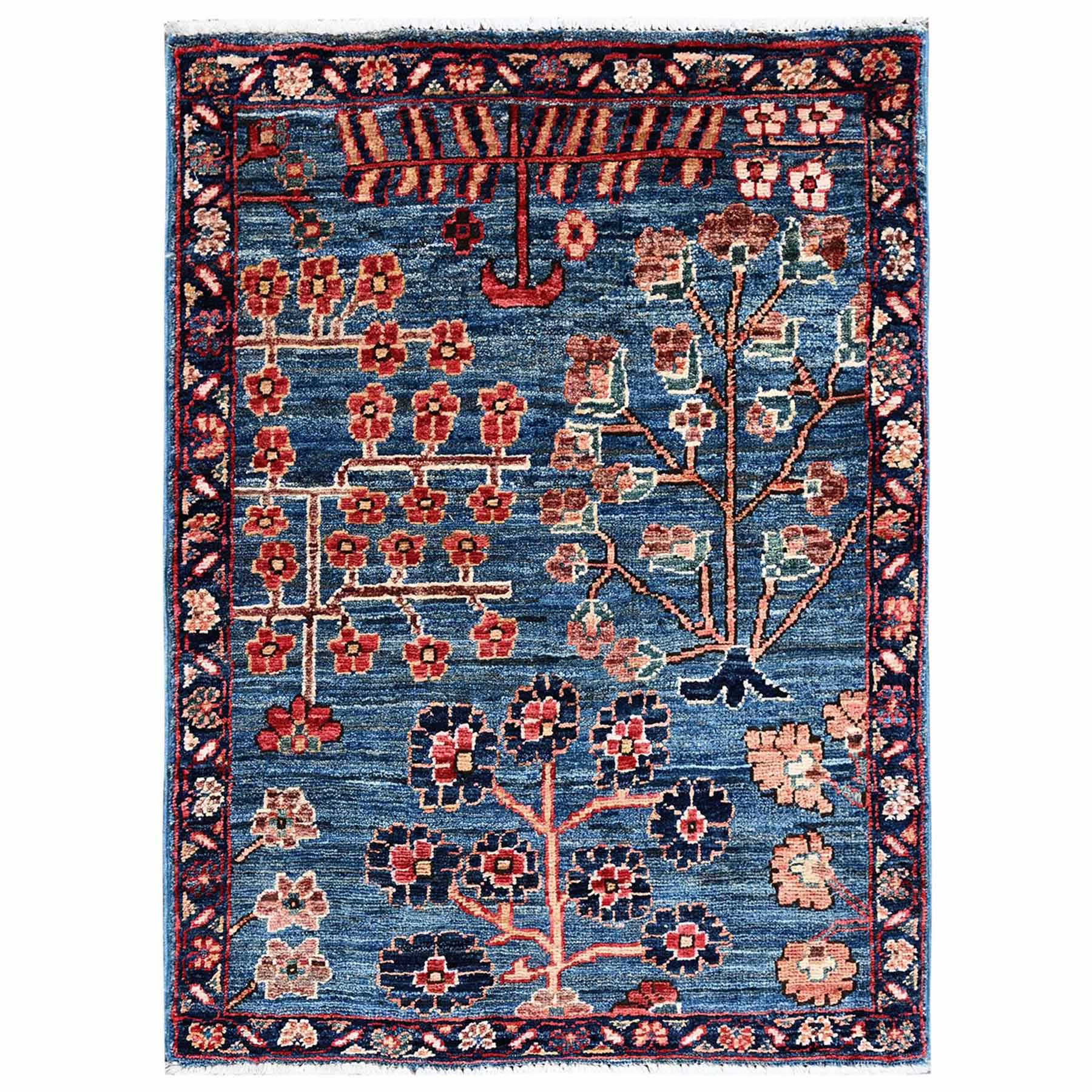 Tribal-Geometric-Hand-Knotted-Rug-12040