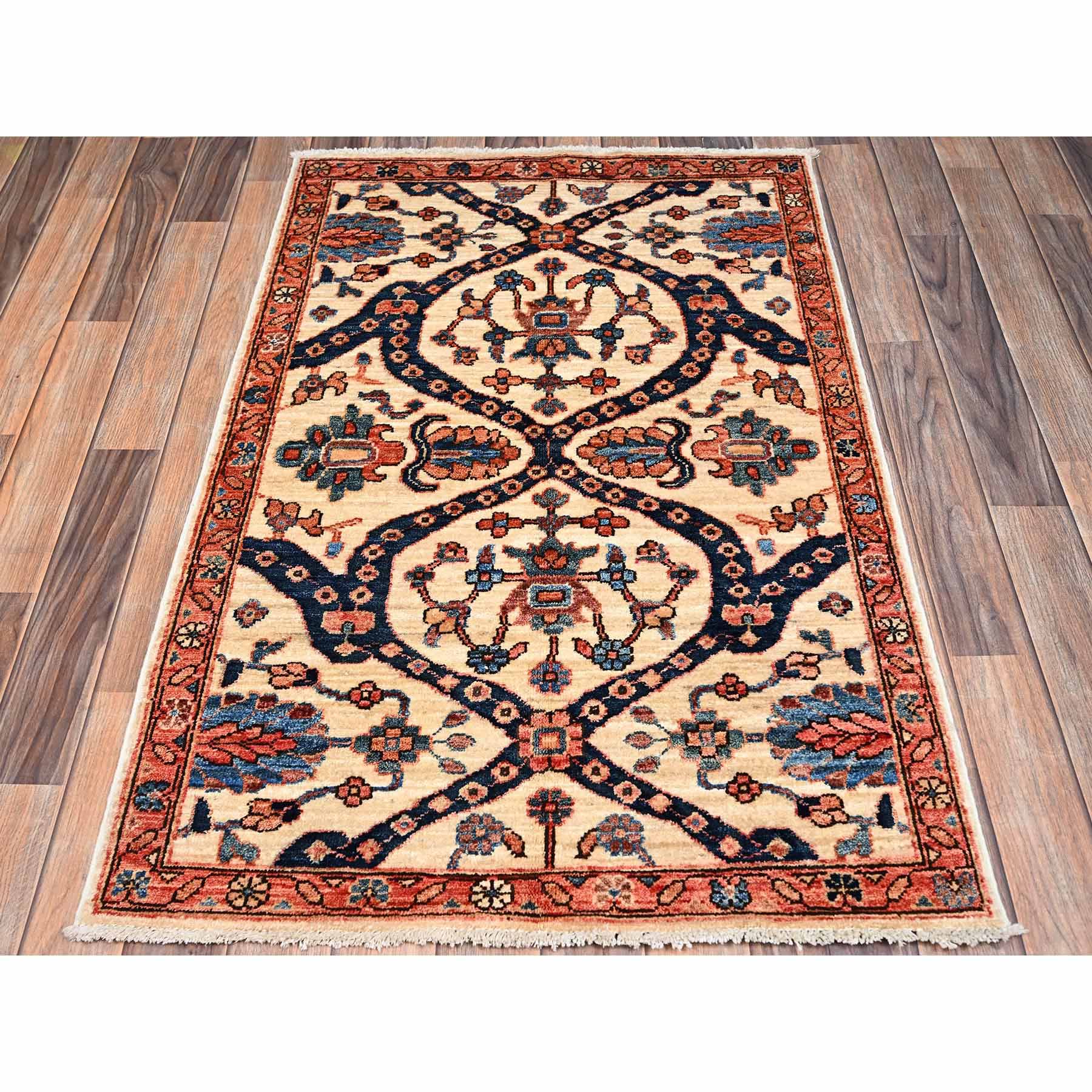 Tribal-Geometric-Hand-Knotted-Rug-12045