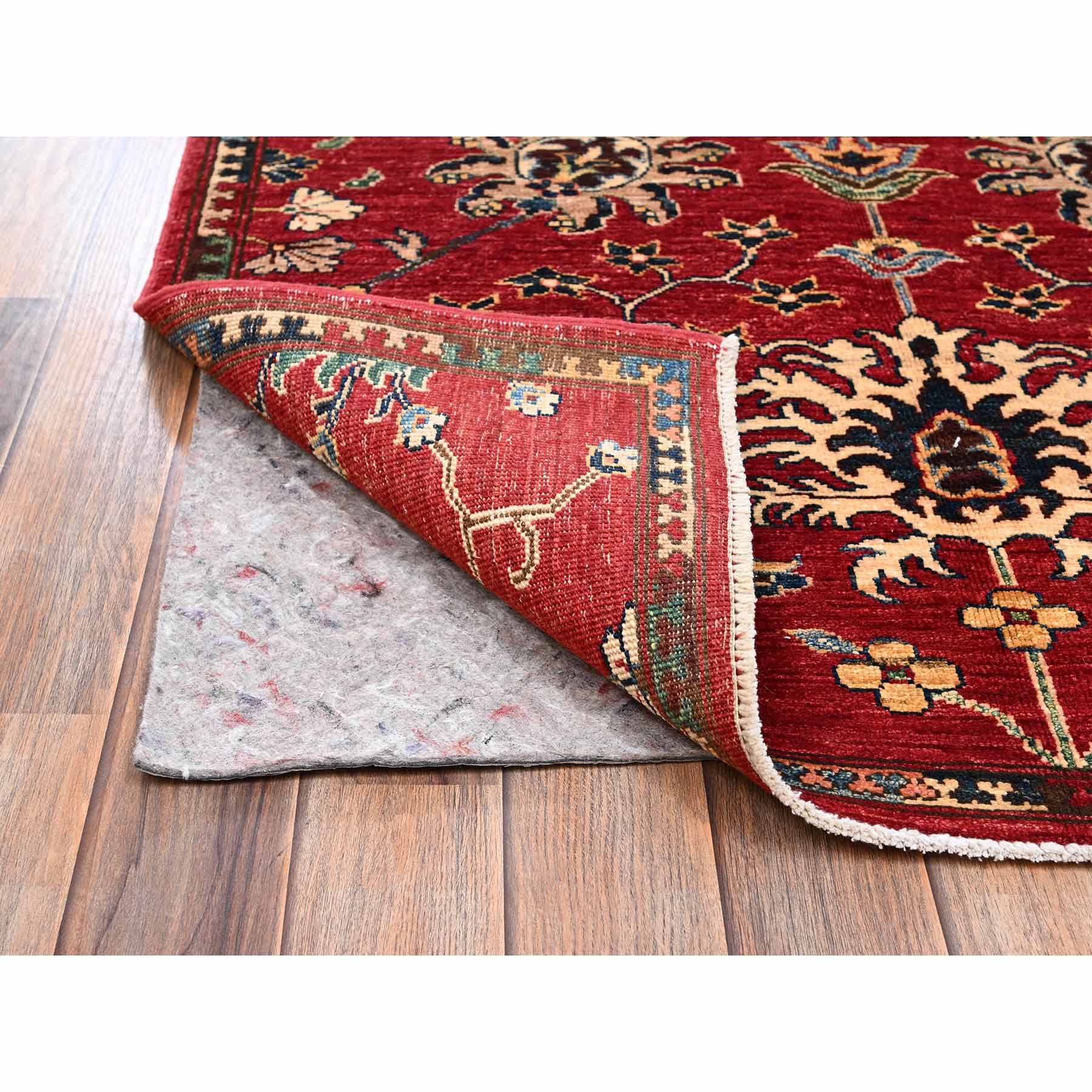 Tribal-Geometric-Hand-Knotted-Rug-12070