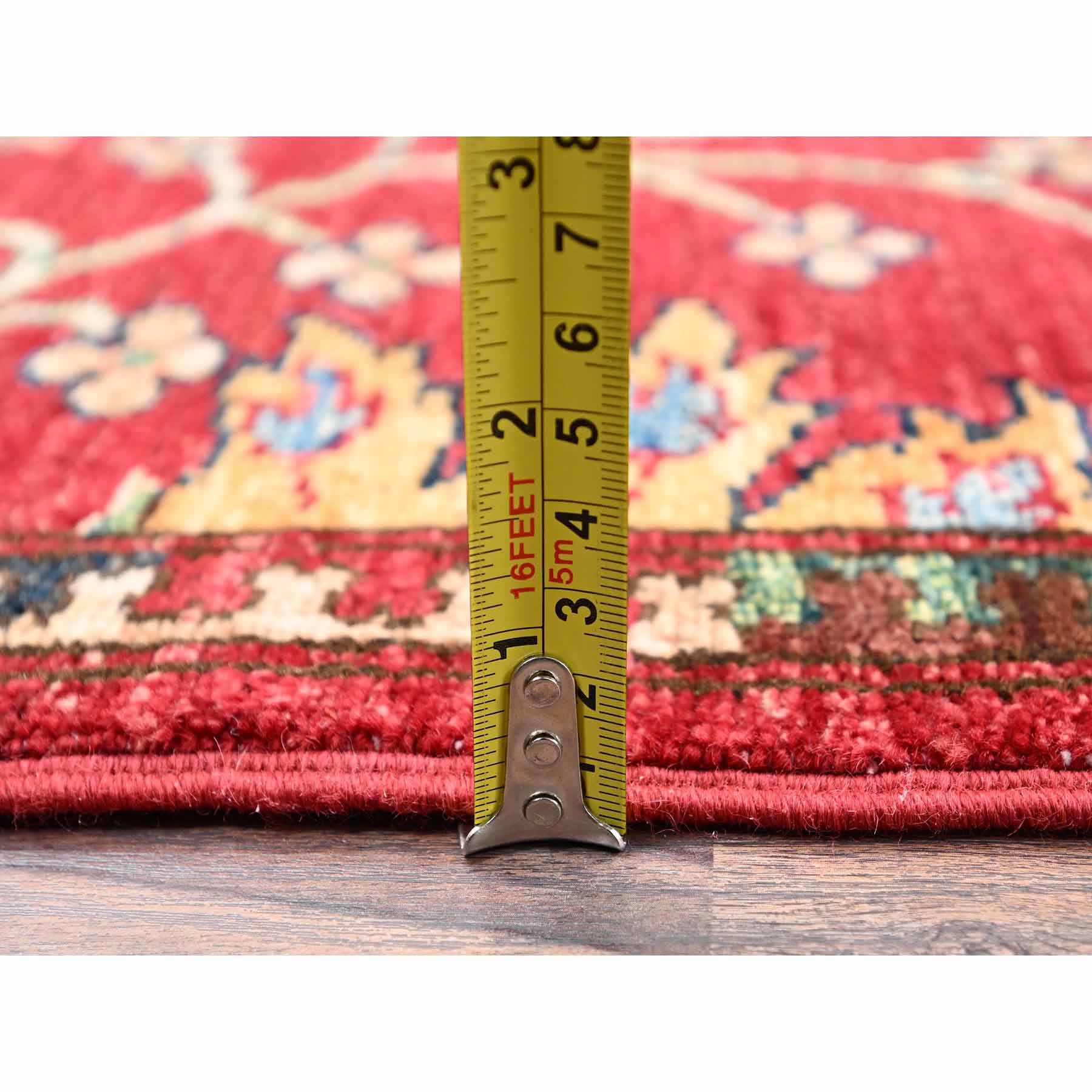 Tribal-Geometric-Hand-Knotted-Rug-12070