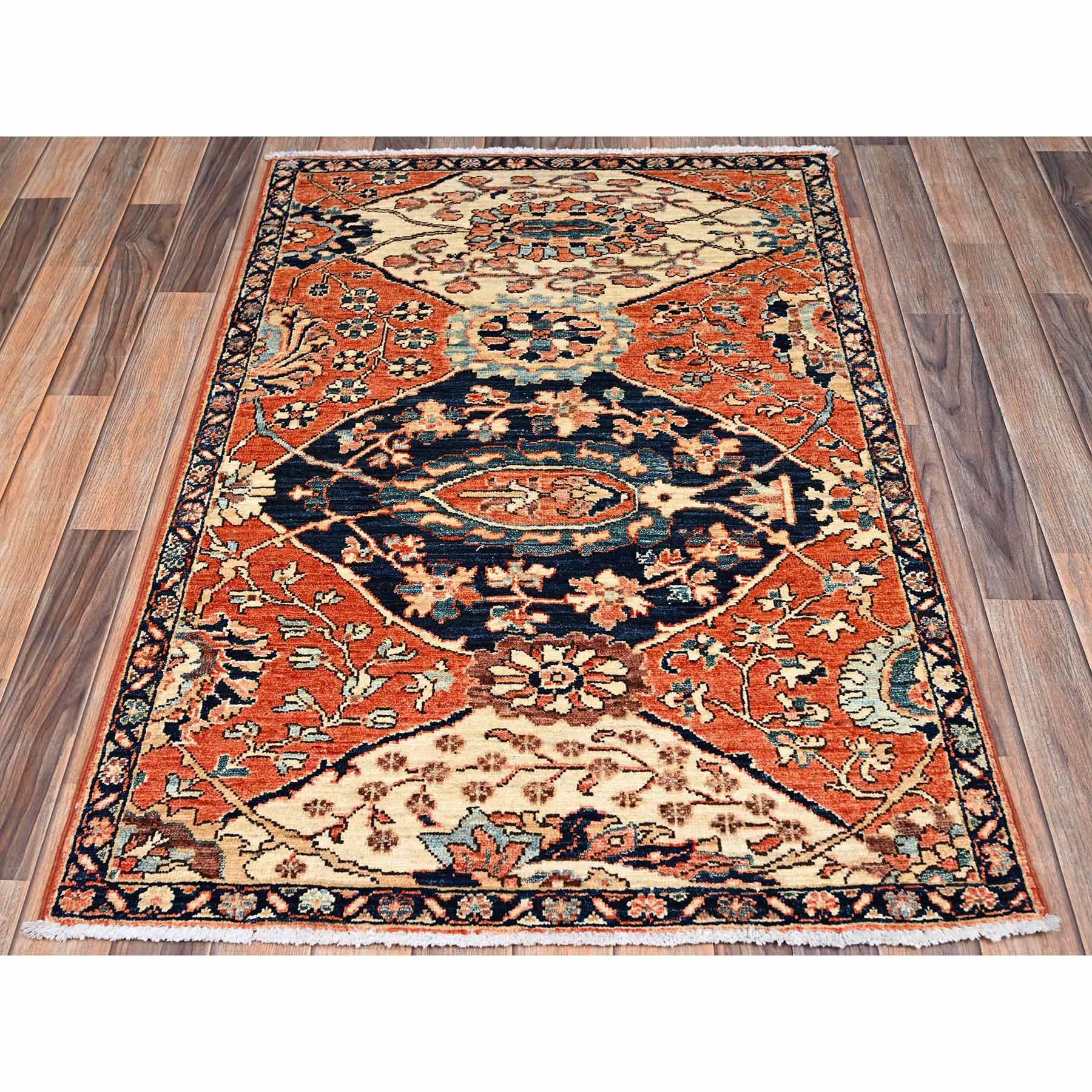 Tribal-Geometric-Hand-Knotted-Rug-12075