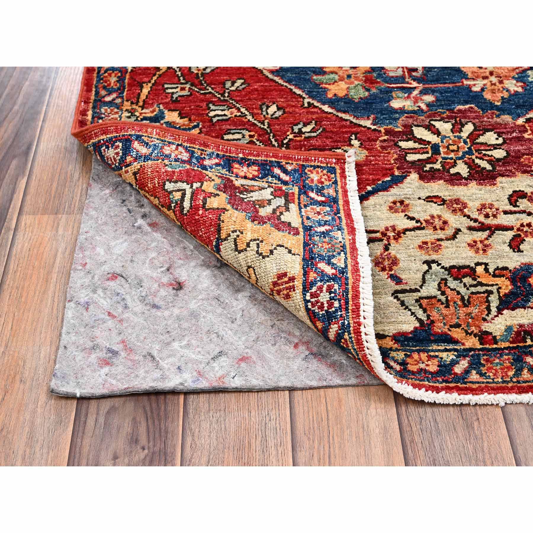 Tribal-Geometric-Hand-Knotted-Rug-12090
