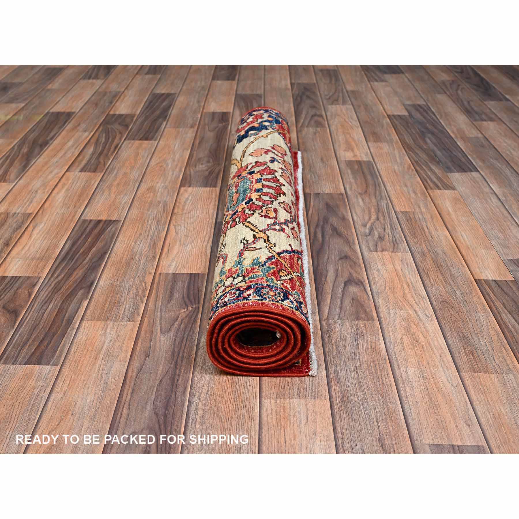 Tribal-Geometric-Hand-Knotted-Rug-12090