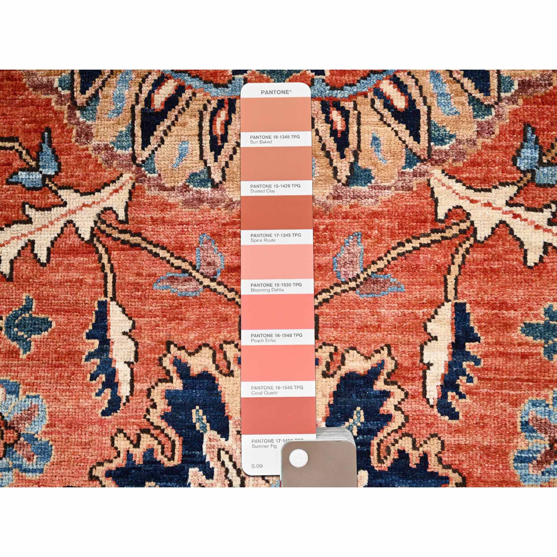 Tribal-Geometric-Hand-Knotted-Rug-12095