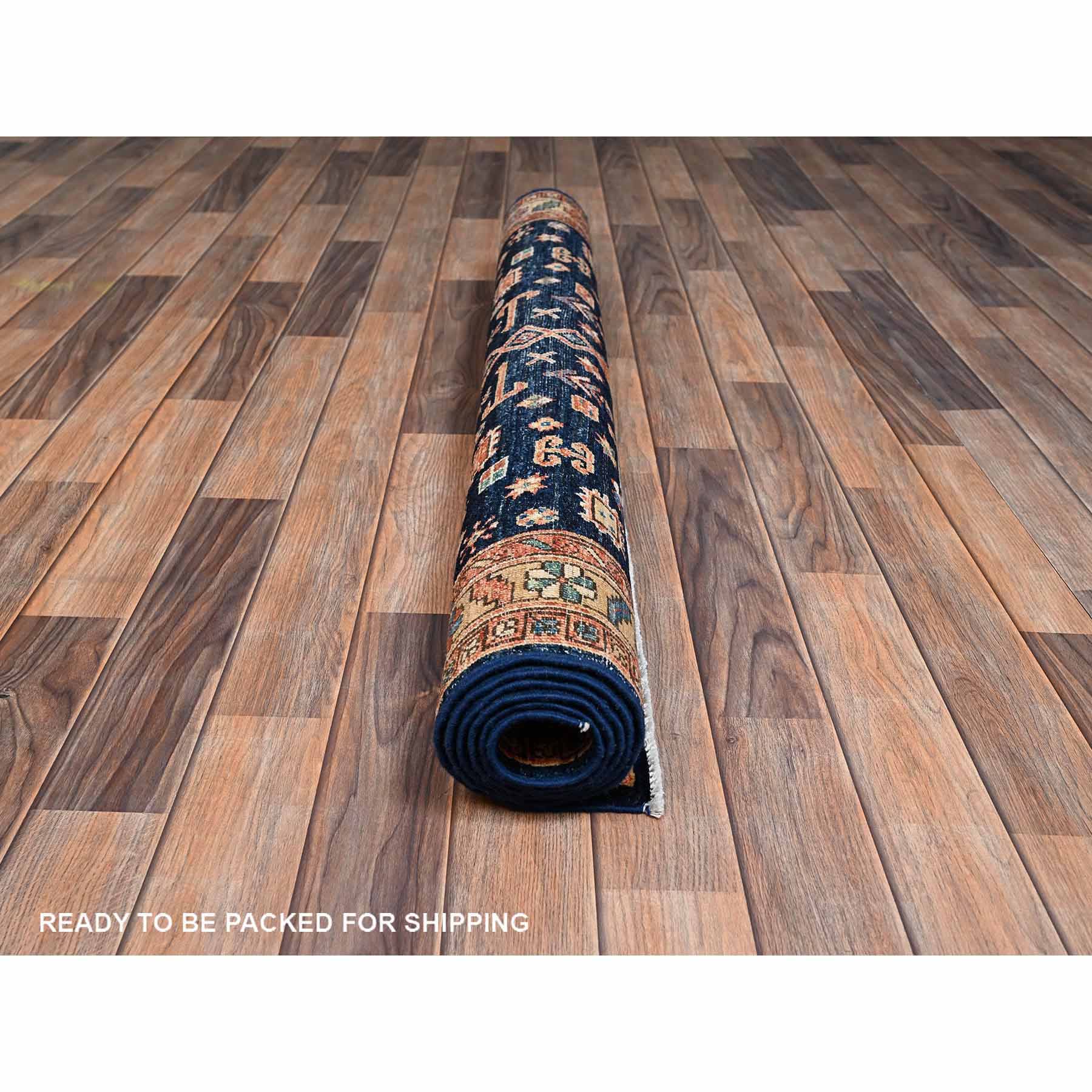 Tribal-Geometric-Hand-Knotted-Rug-12105
