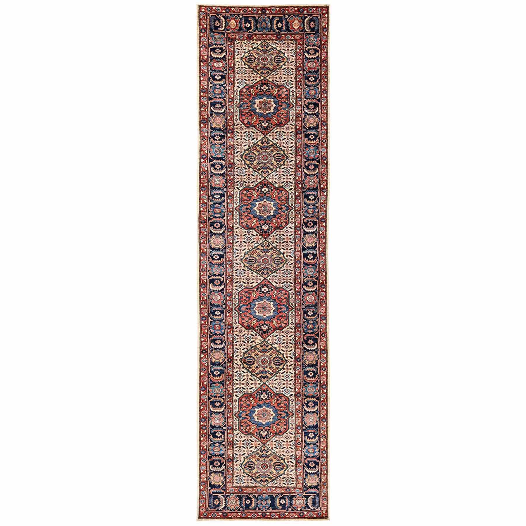 Tribal-Geometric-Hand-Knotted-Rug-12115