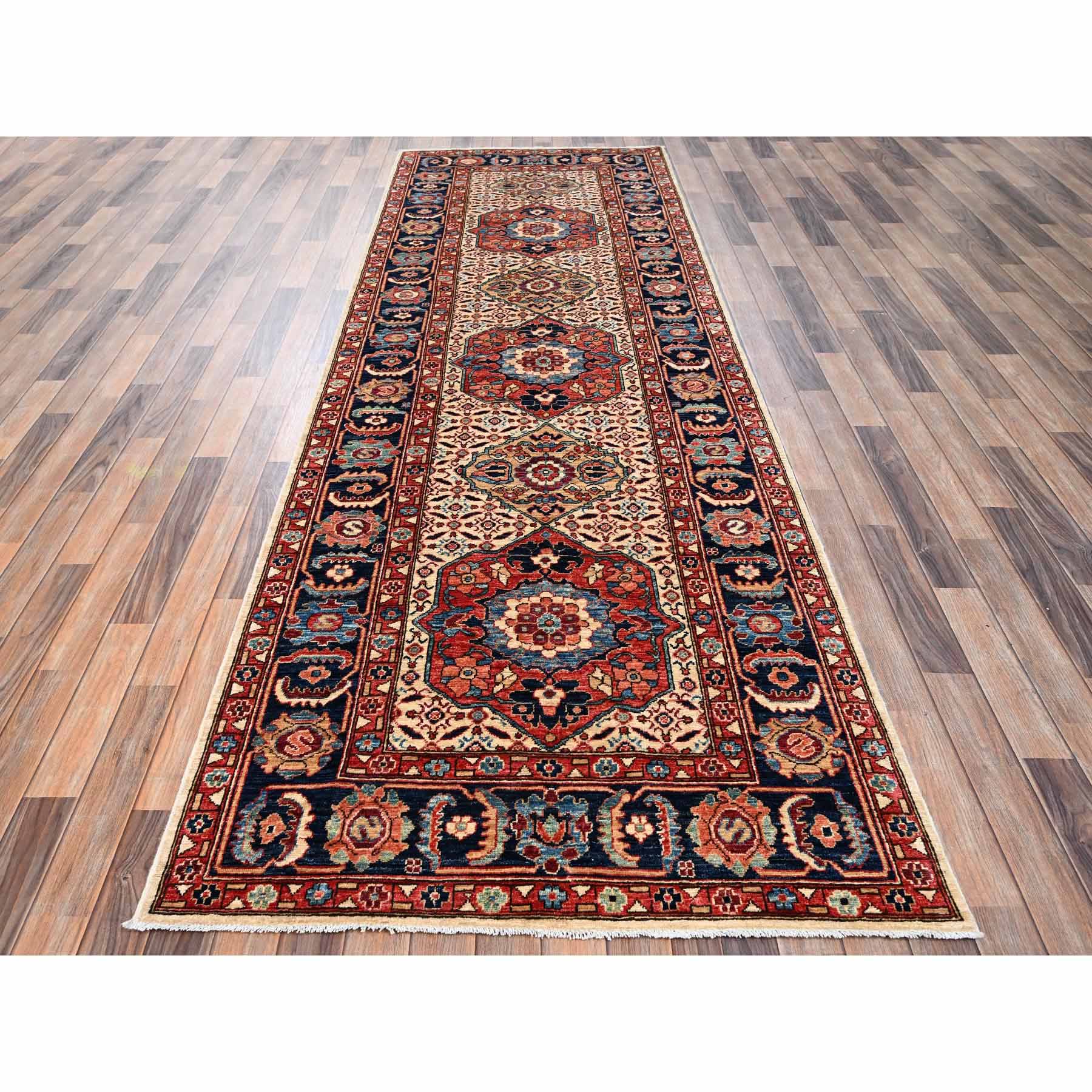 Tribal-Geometric-Hand-Knotted-Rug-12120