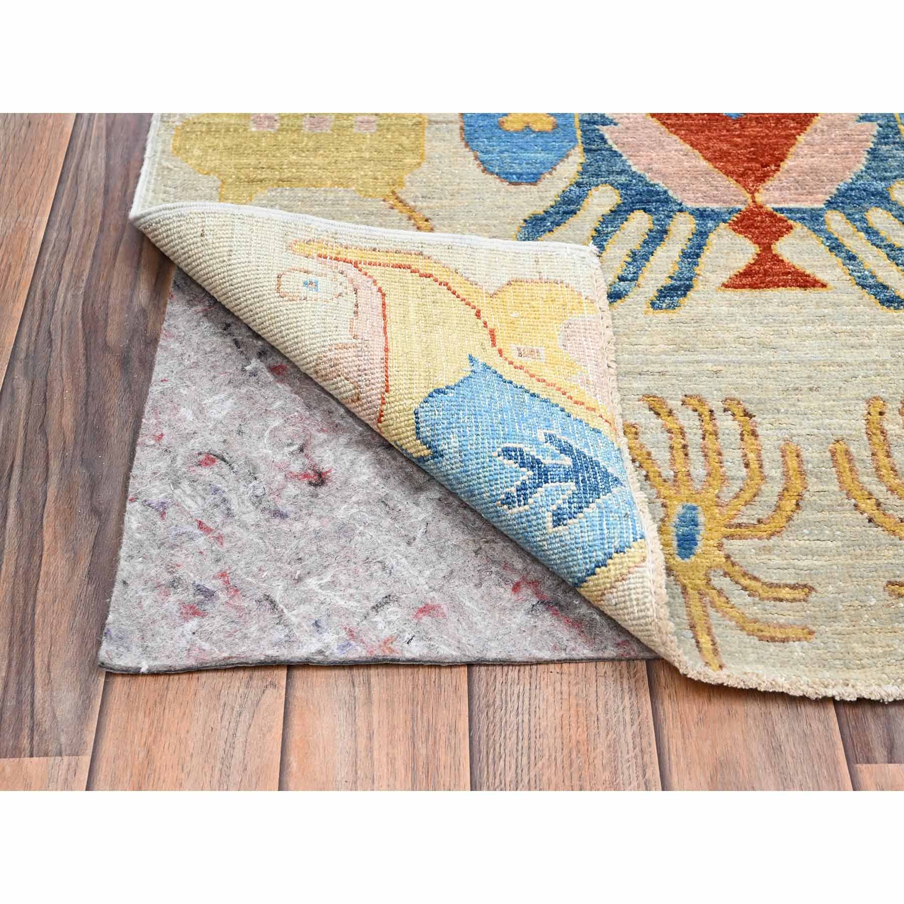 Tribal-Geometric-Hand-Knotted-Rug-12135