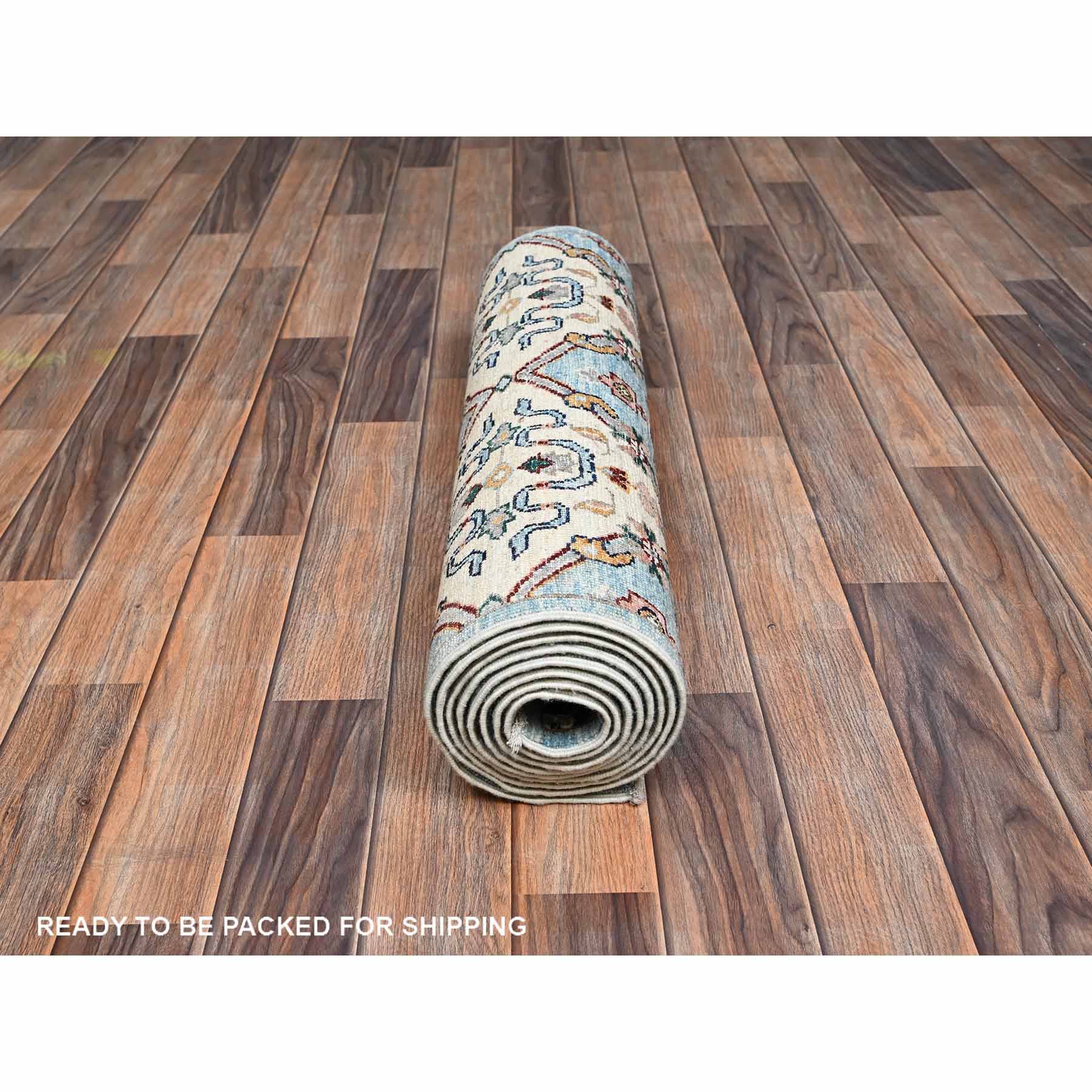 Tribal-Geometric-Hand-Knotted-Rug-12145