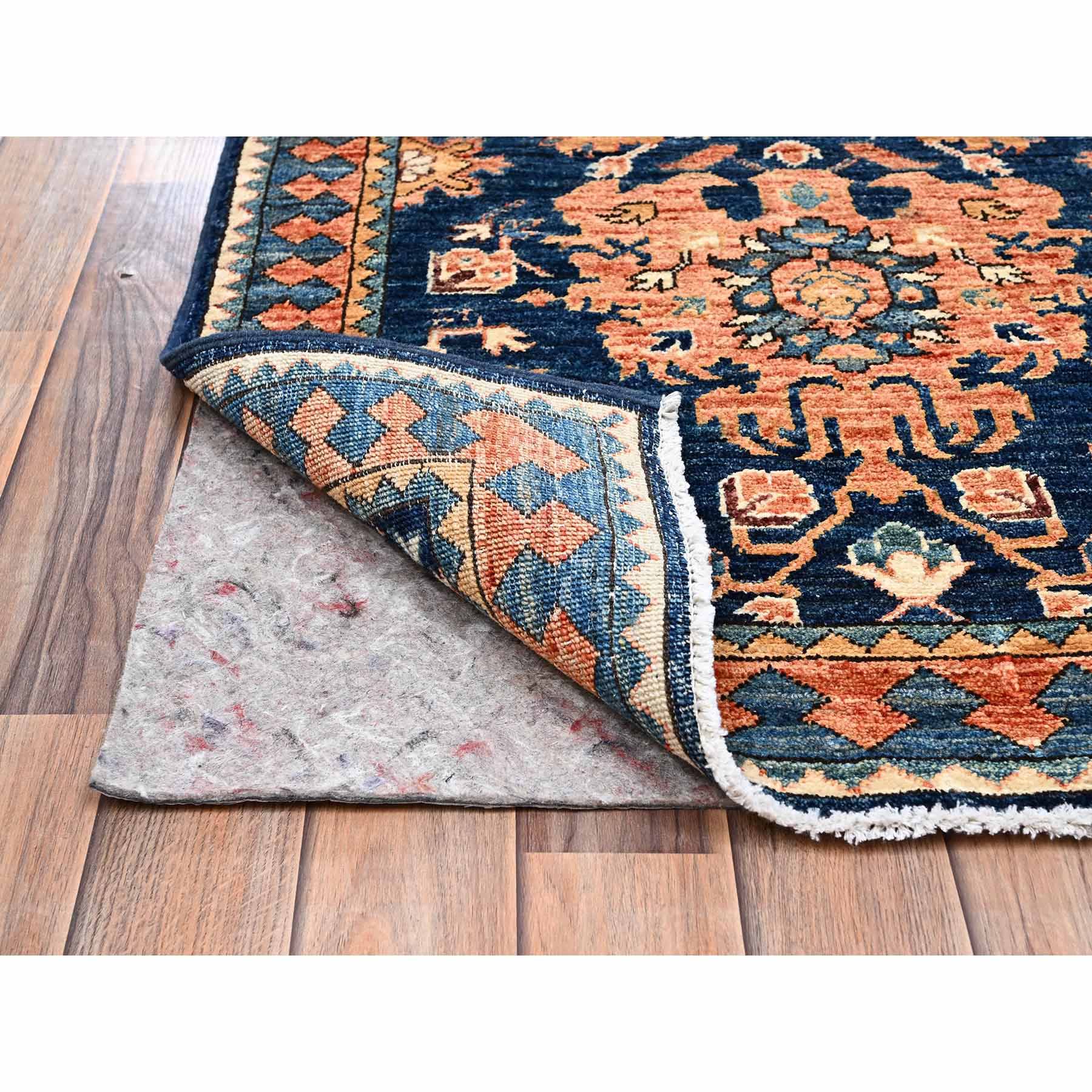 Tribal-Geometric-Hand-Knotted-Rug-12155