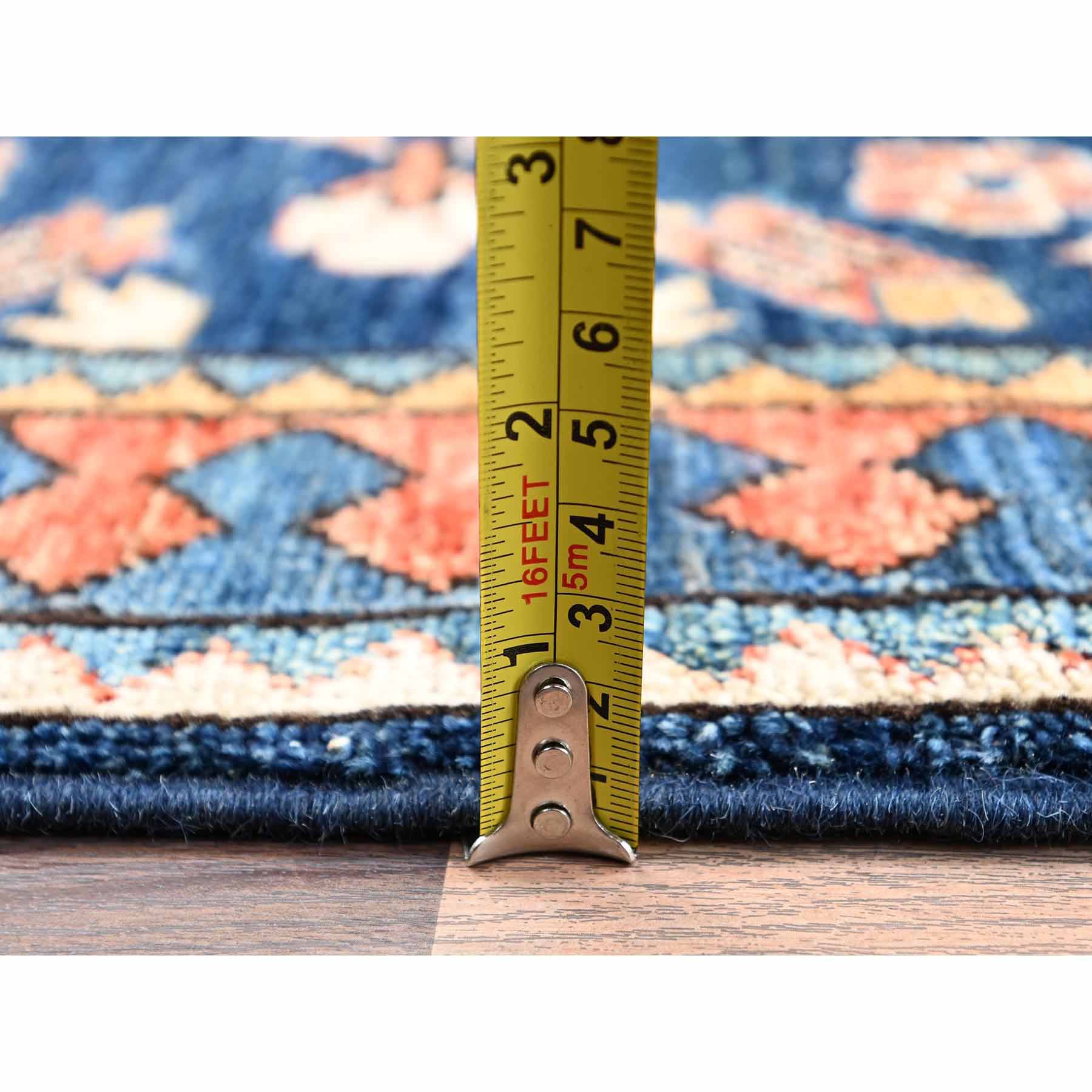 Tribal-Geometric-Hand-Knotted-Rug-12155