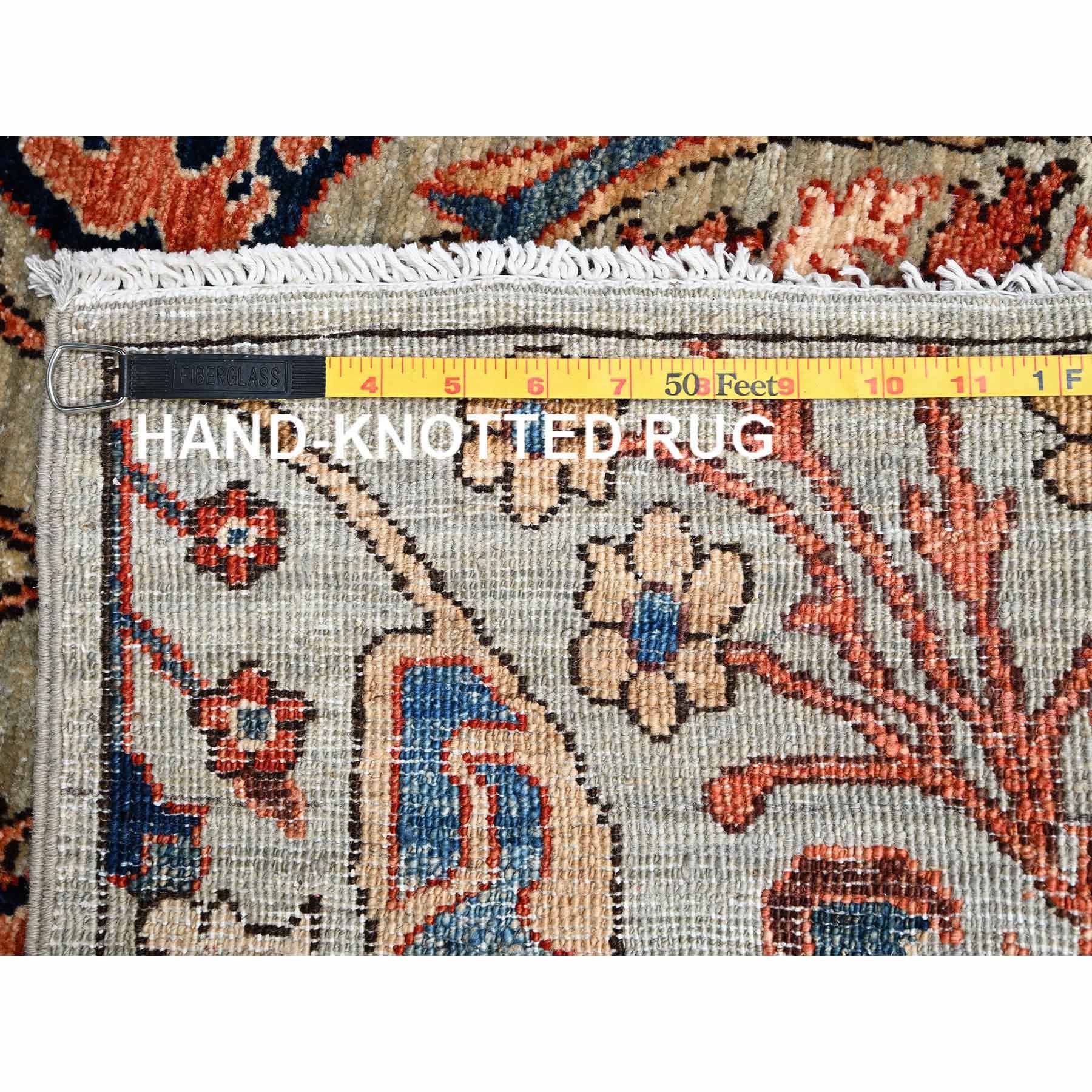 Tribal-Geometric-Hand-Knotted-Rug-12160