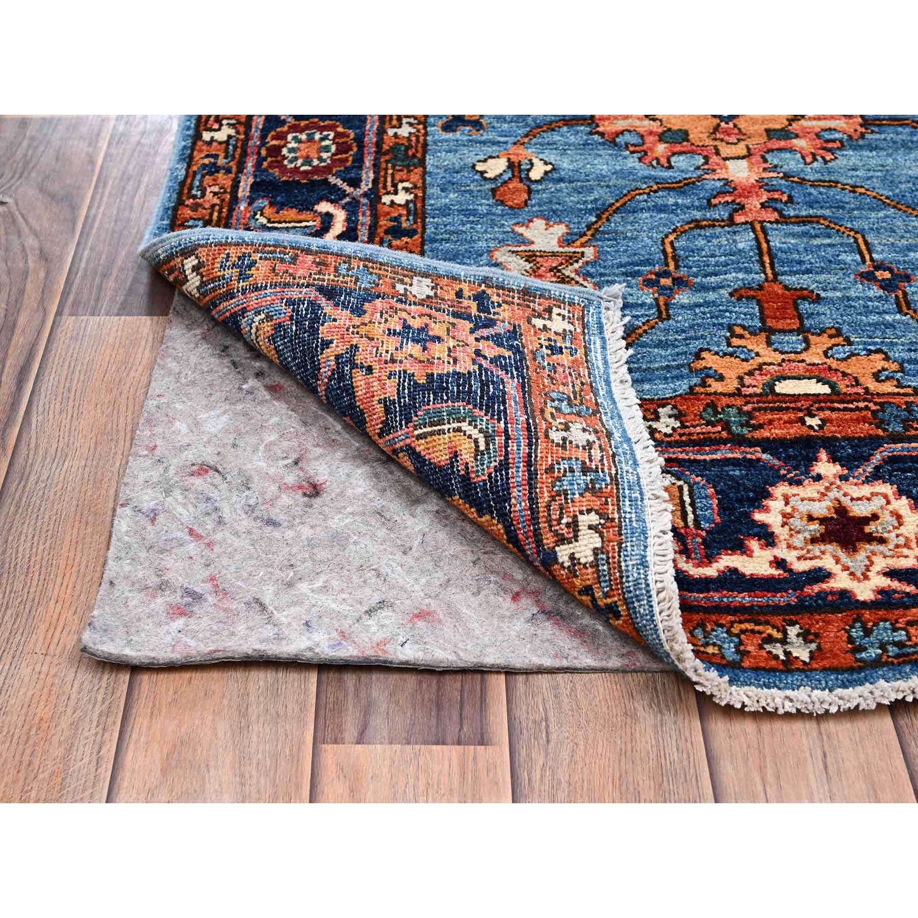 Tribal-Geometric-Hand-Knotted-Rug-12165