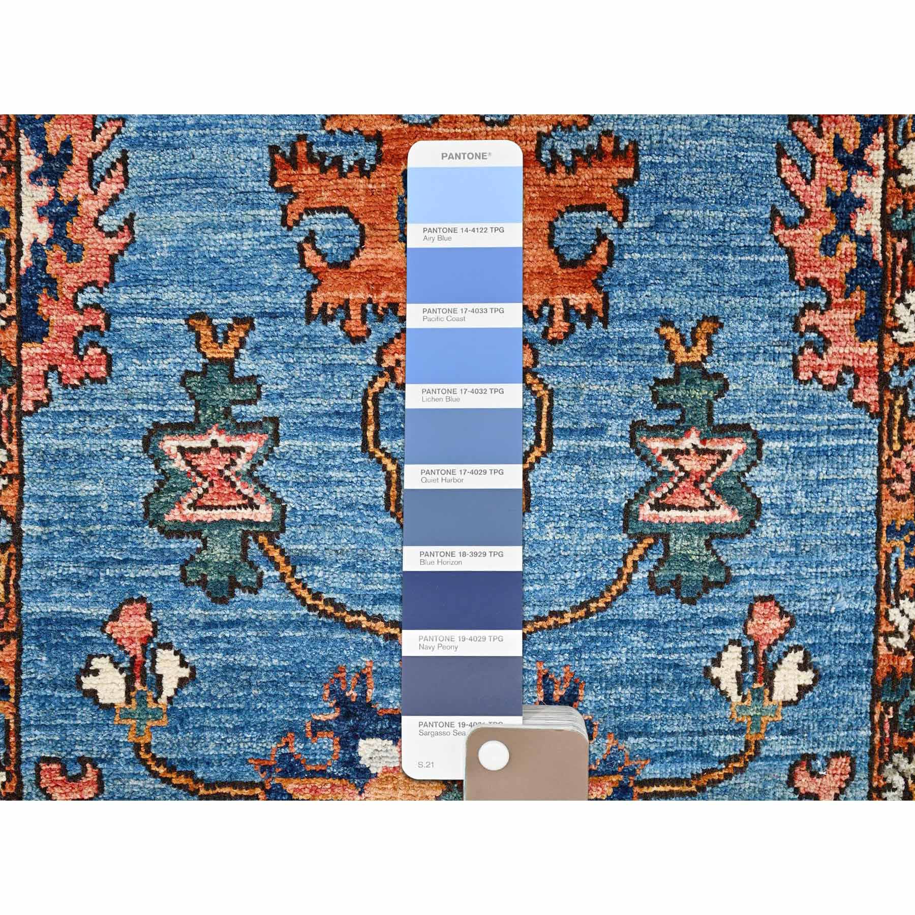 Tribal-Geometric-Hand-Knotted-Rug-12165