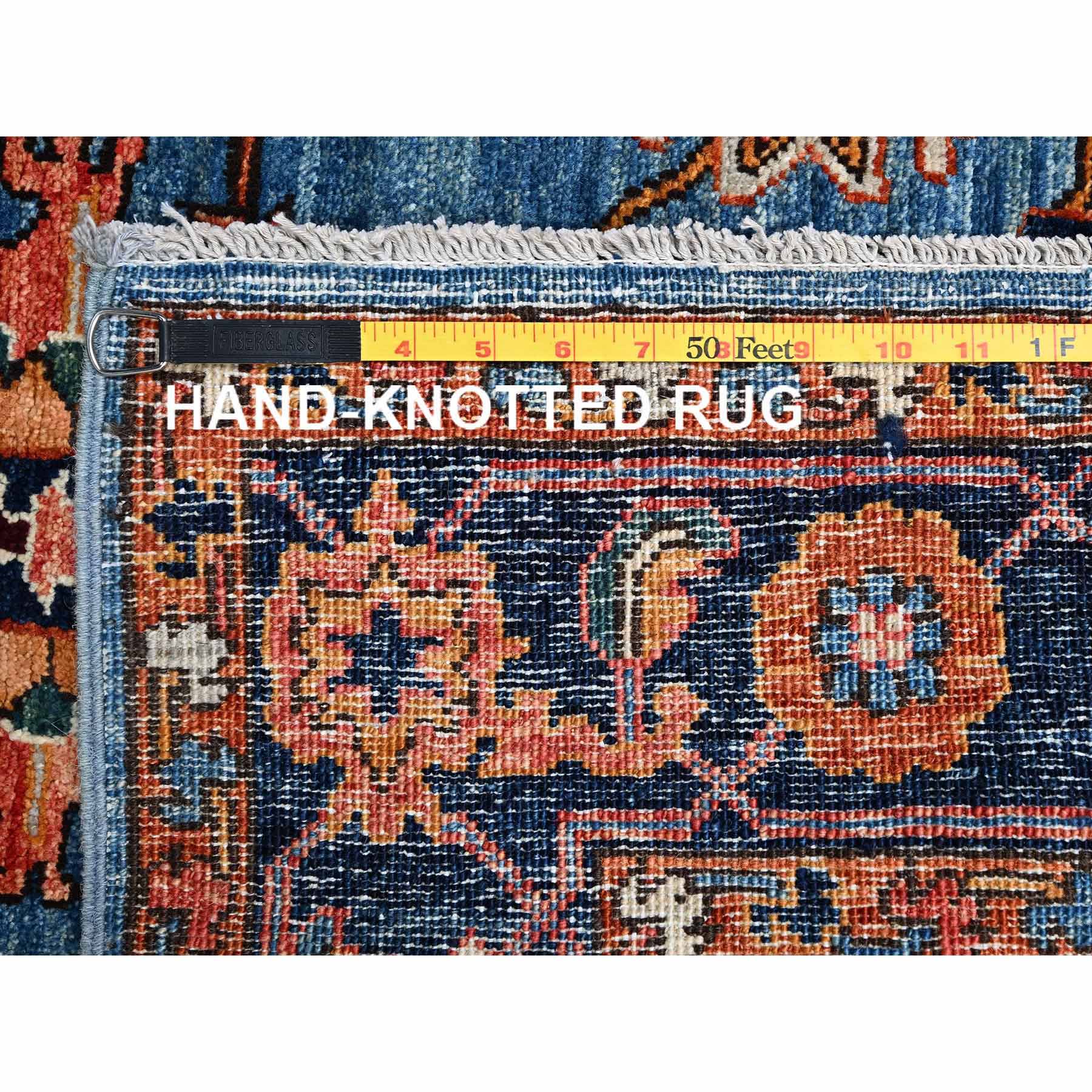 Tribal-Geometric-Hand-Knotted-Rug-12165