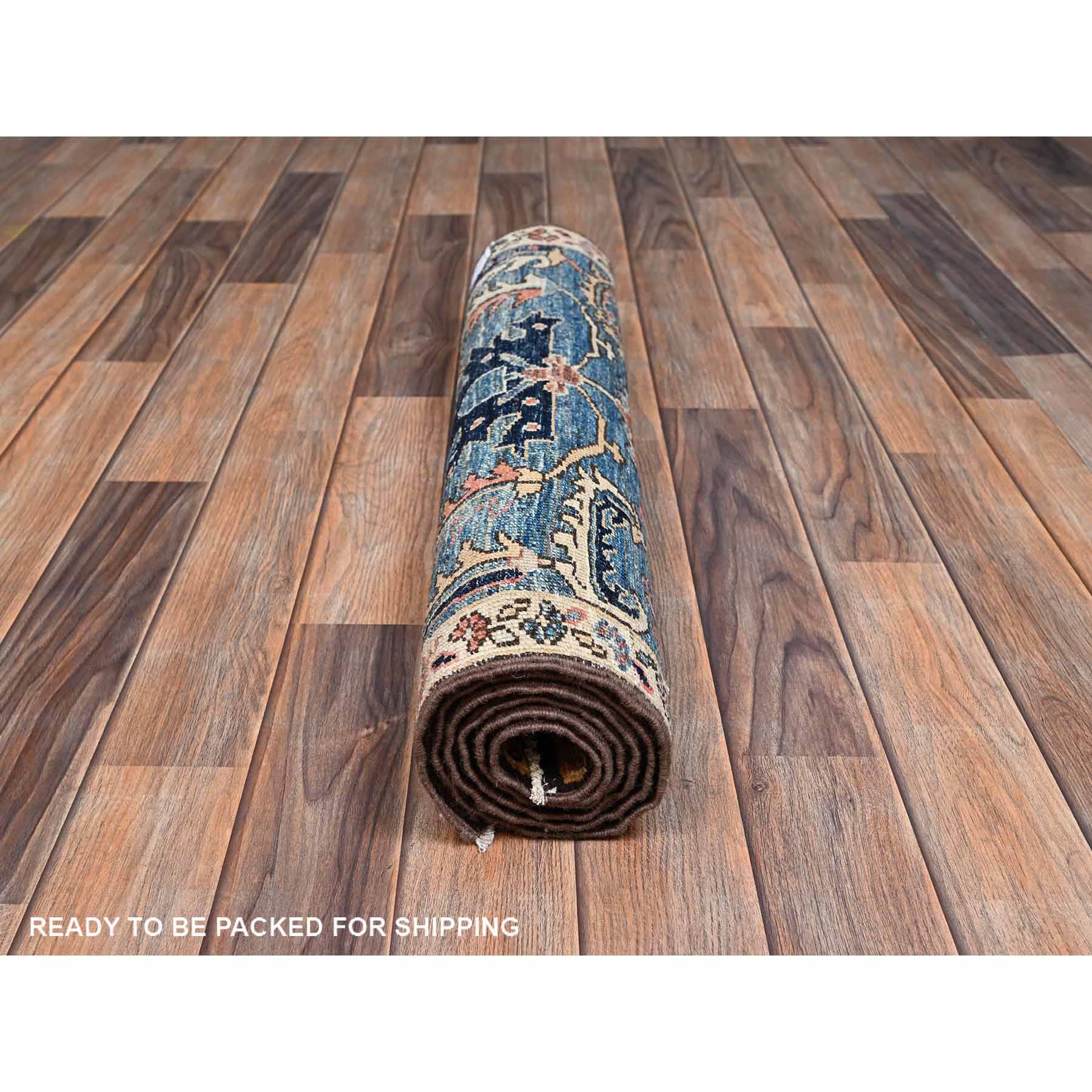 Tribal-Geometric-Hand-Knotted-Rug-12175