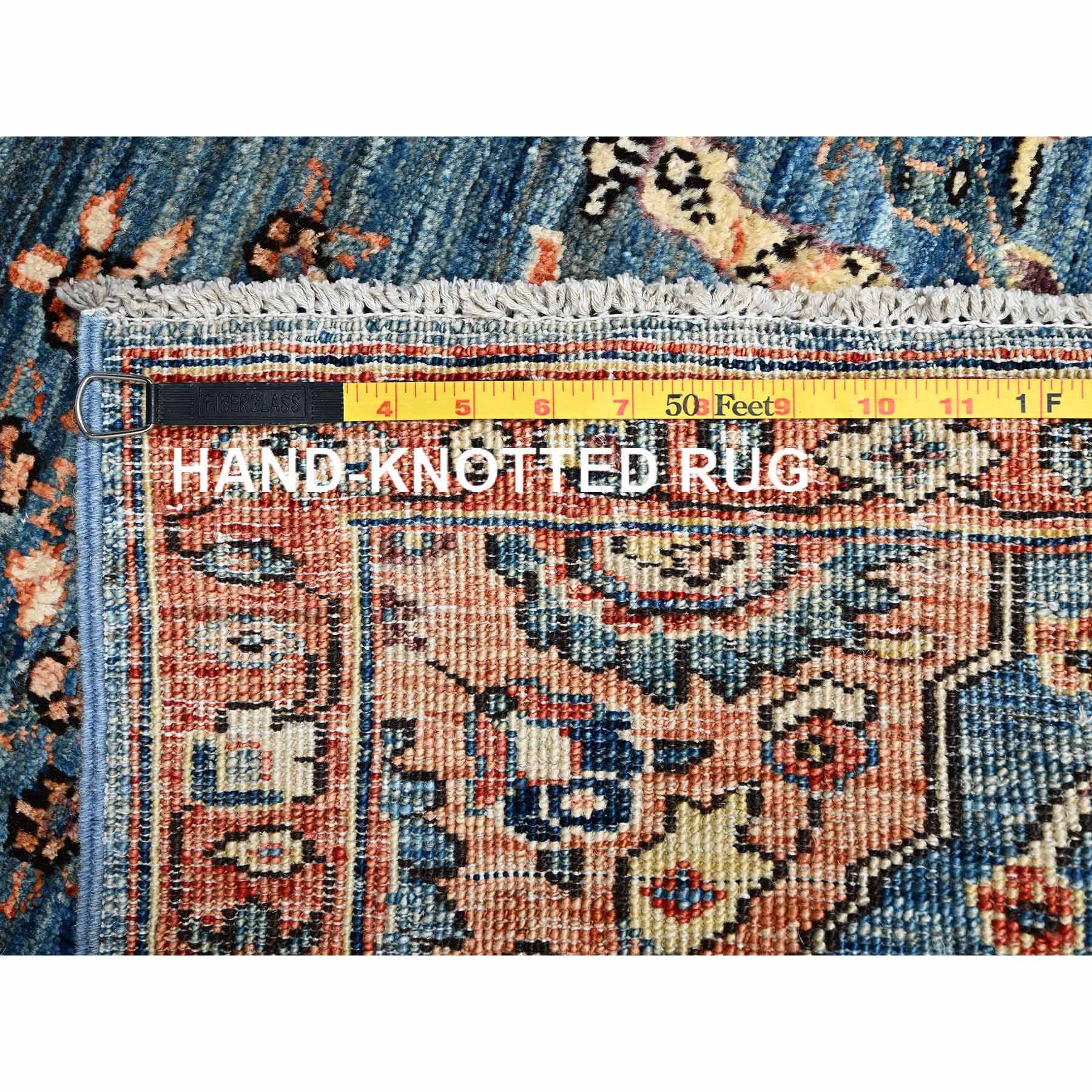 Tribal-Geometric-Hand-Knotted-Rug-12180