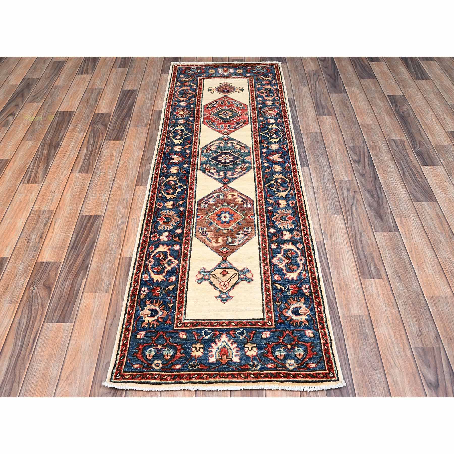 Tribal-Geometric-Hand-Knotted-Rug-12185