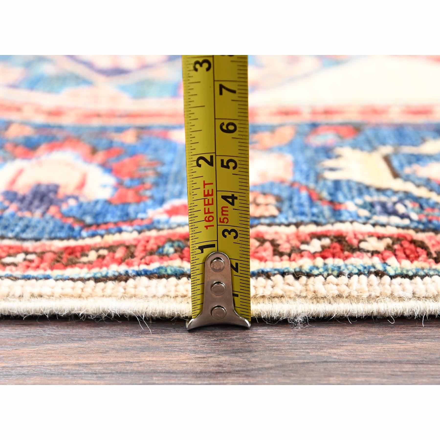 Tribal-Geometric-Hand-Knotted-Rug-12185