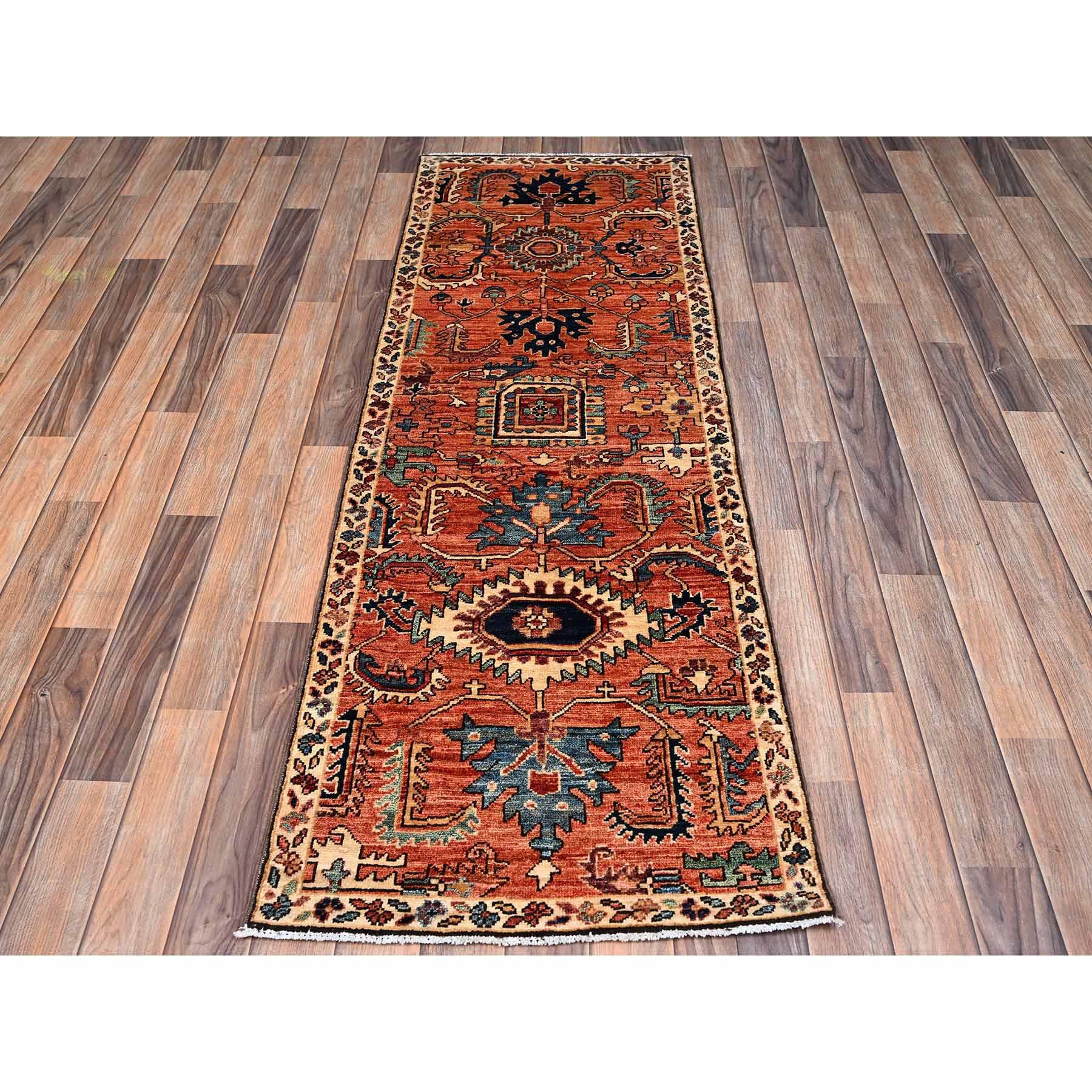 Tribal-Geometric-Hand-Knotted-Rug-12190