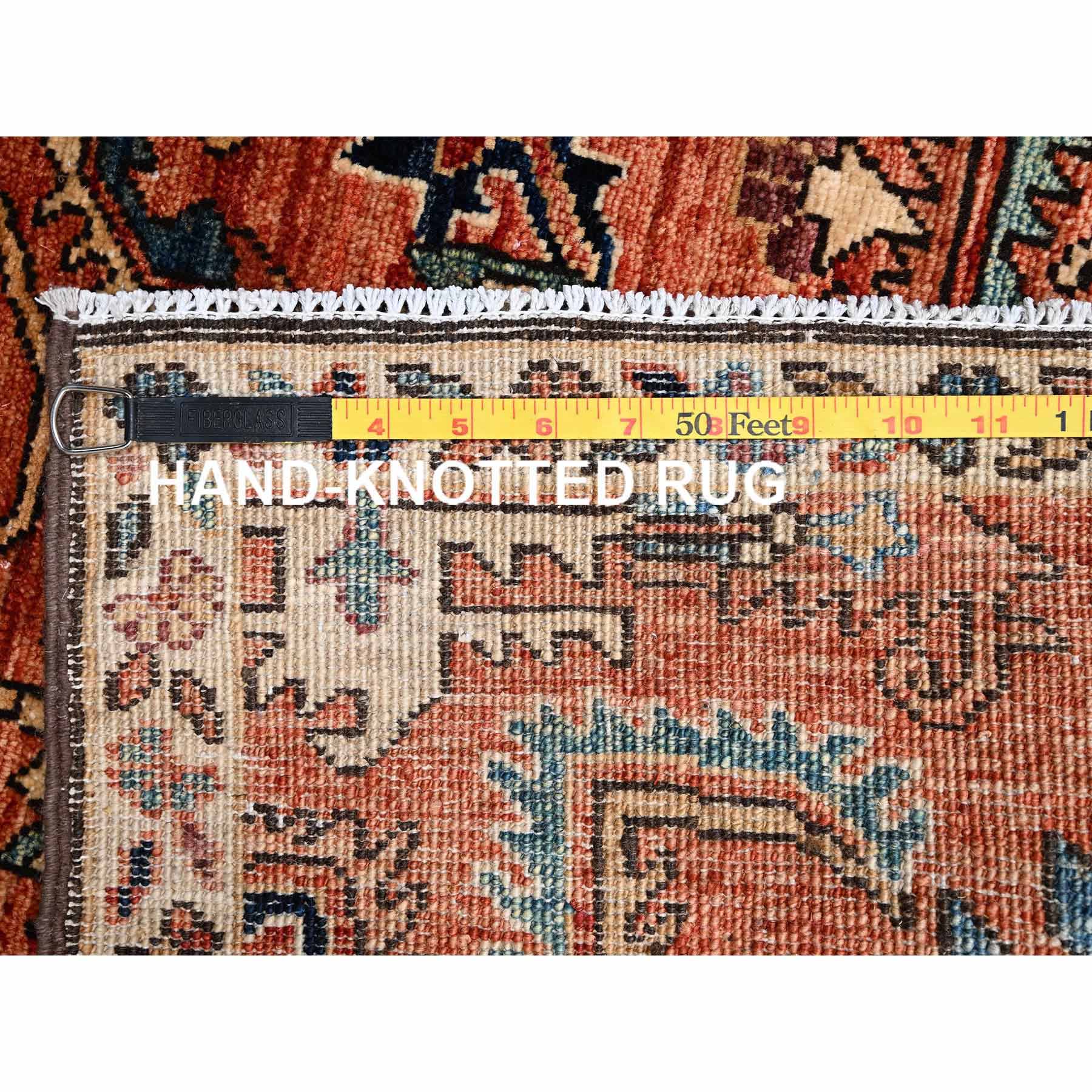 Tribal-Geometric-Hand-Knotted-Rug-12190