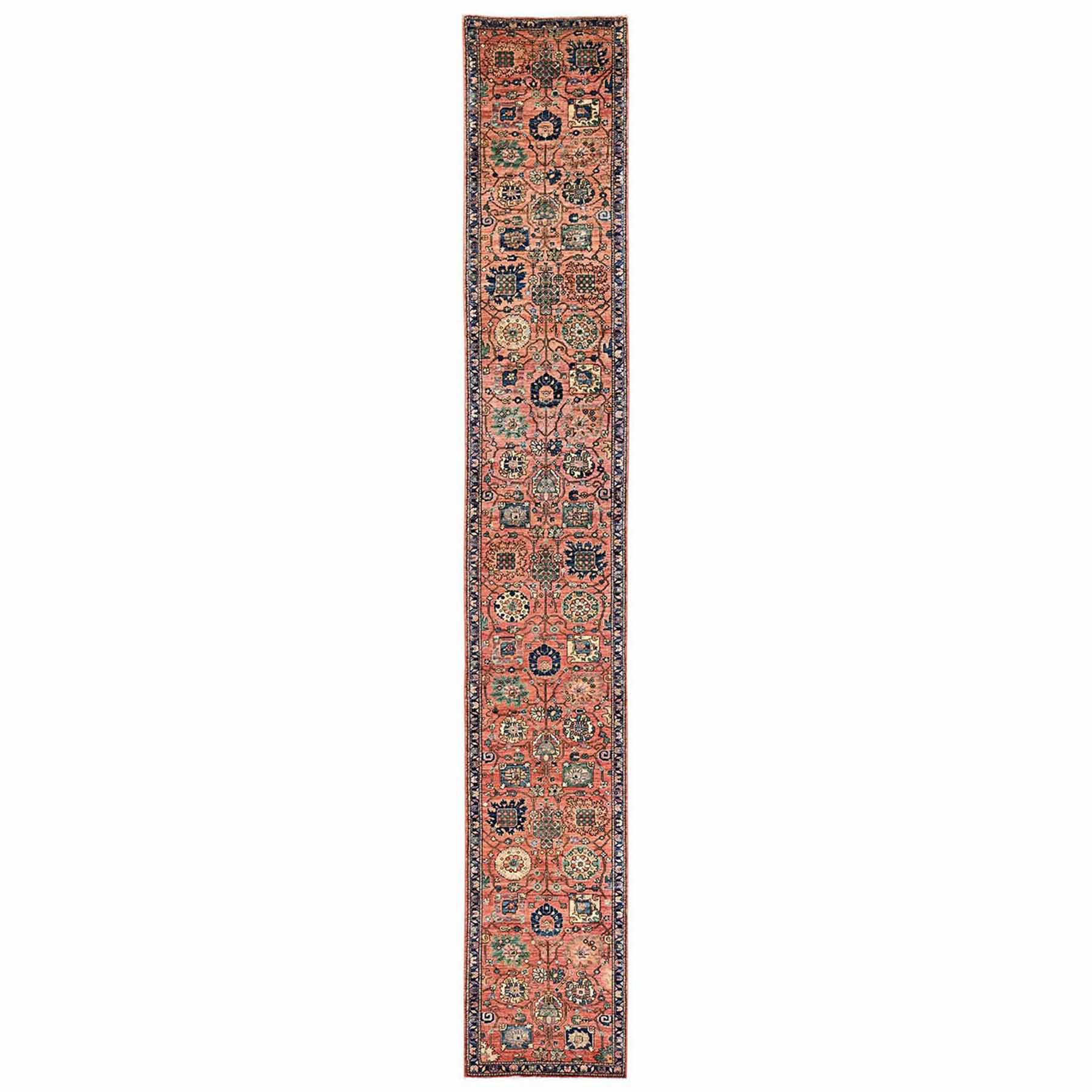 Tribal-Geometric-Hand-Knotted-Rug-12195