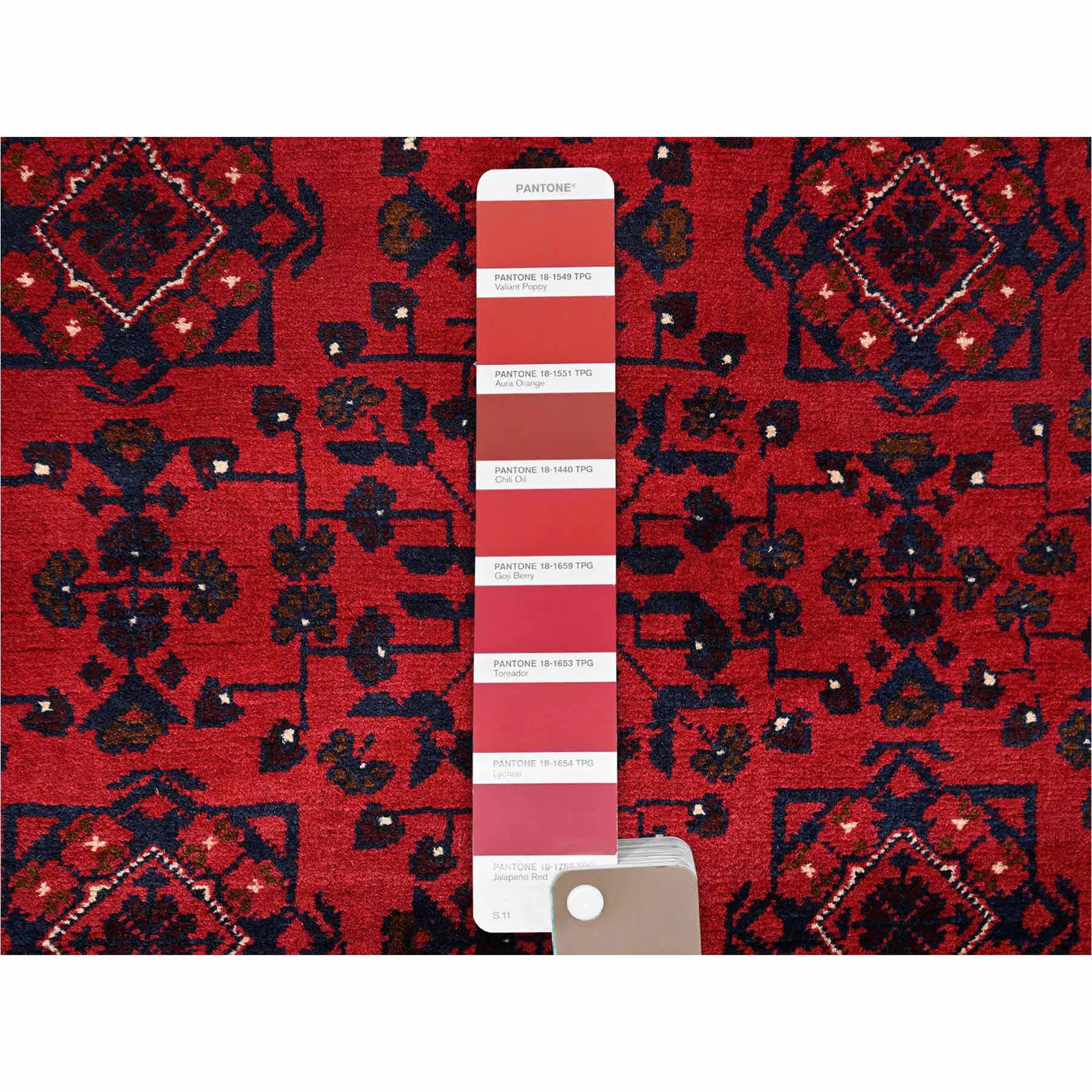 Tribal-Geometric-Hand-Knotted-Rug-12205