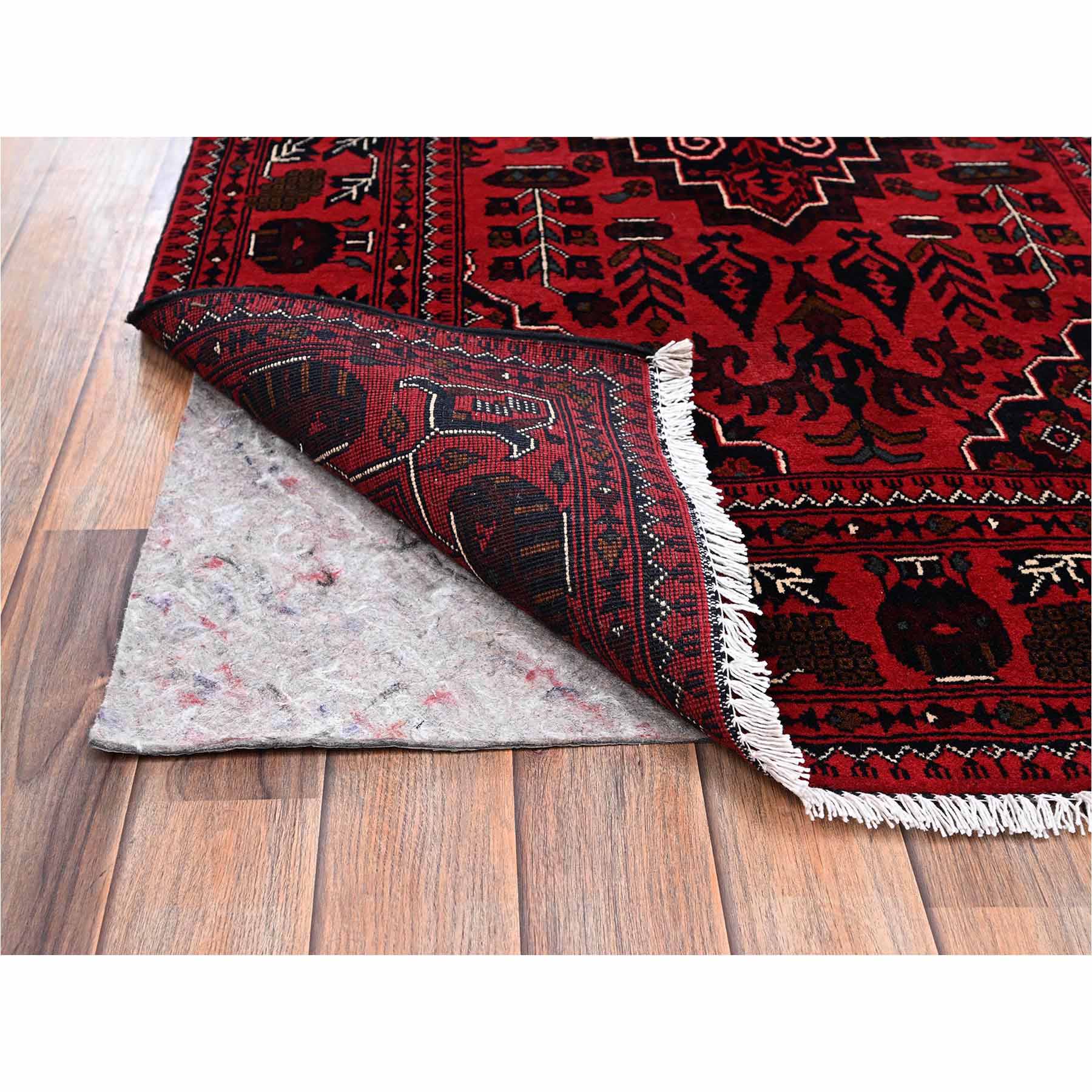 Tribal-Geometric-Hand-Knotted-Rug-12215