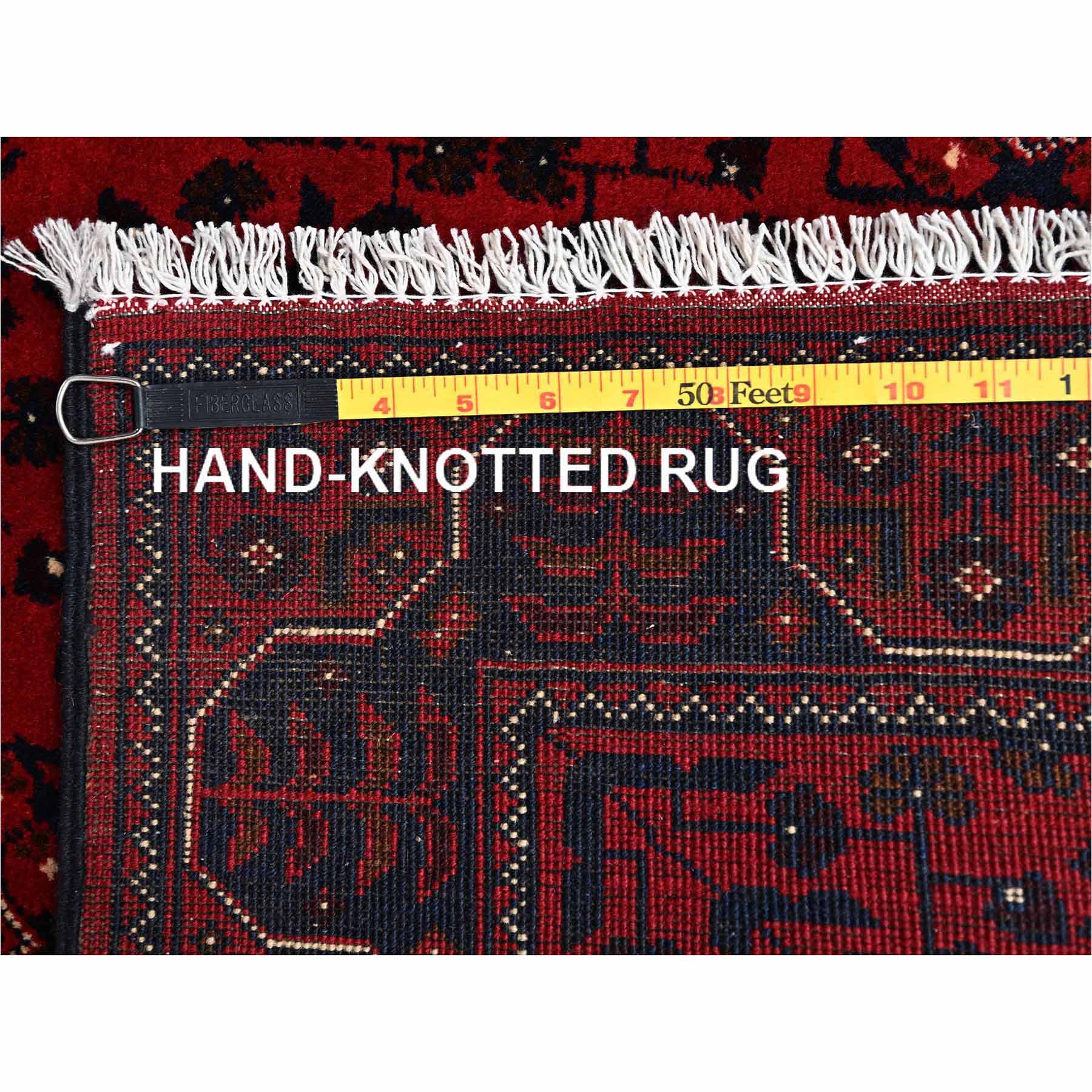 Tribal-Geometric-Hand-Knotted-Rug-12220