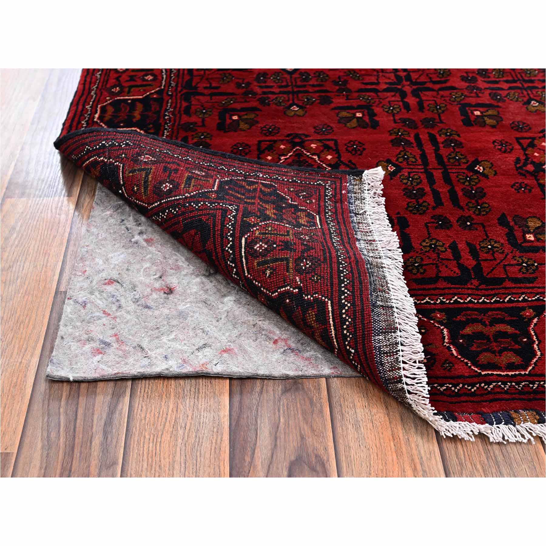 Tribal-Geometric-Hand-Knotted-Rug-12225