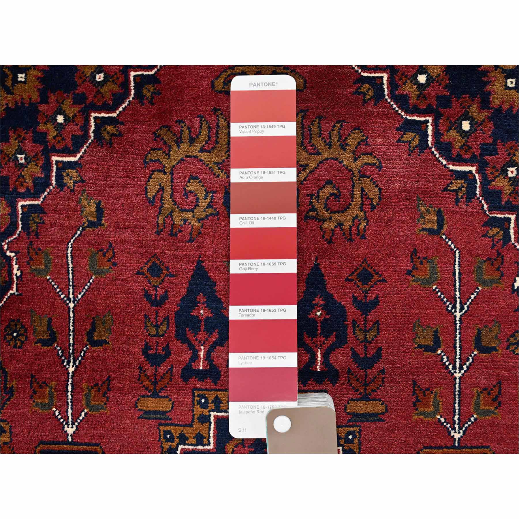 Tribal-Geometric-Hand-Knotted-Rug-12230