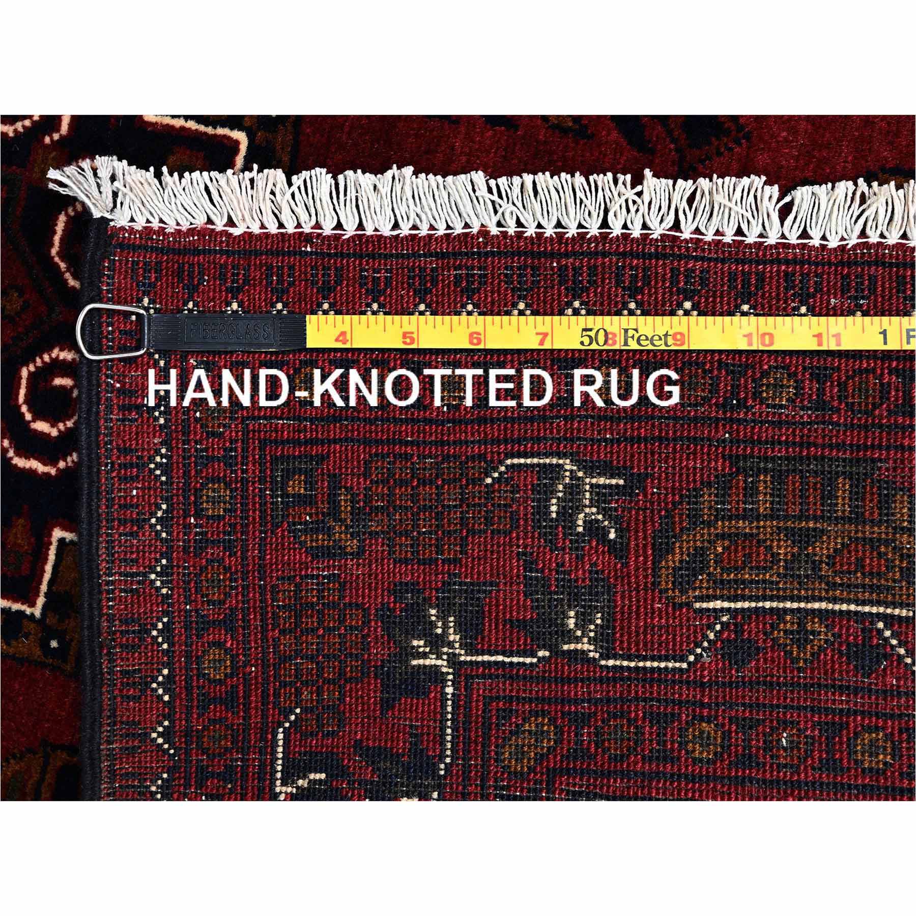 Tribal-Geometric-Hand-Knotted-Rug-12230