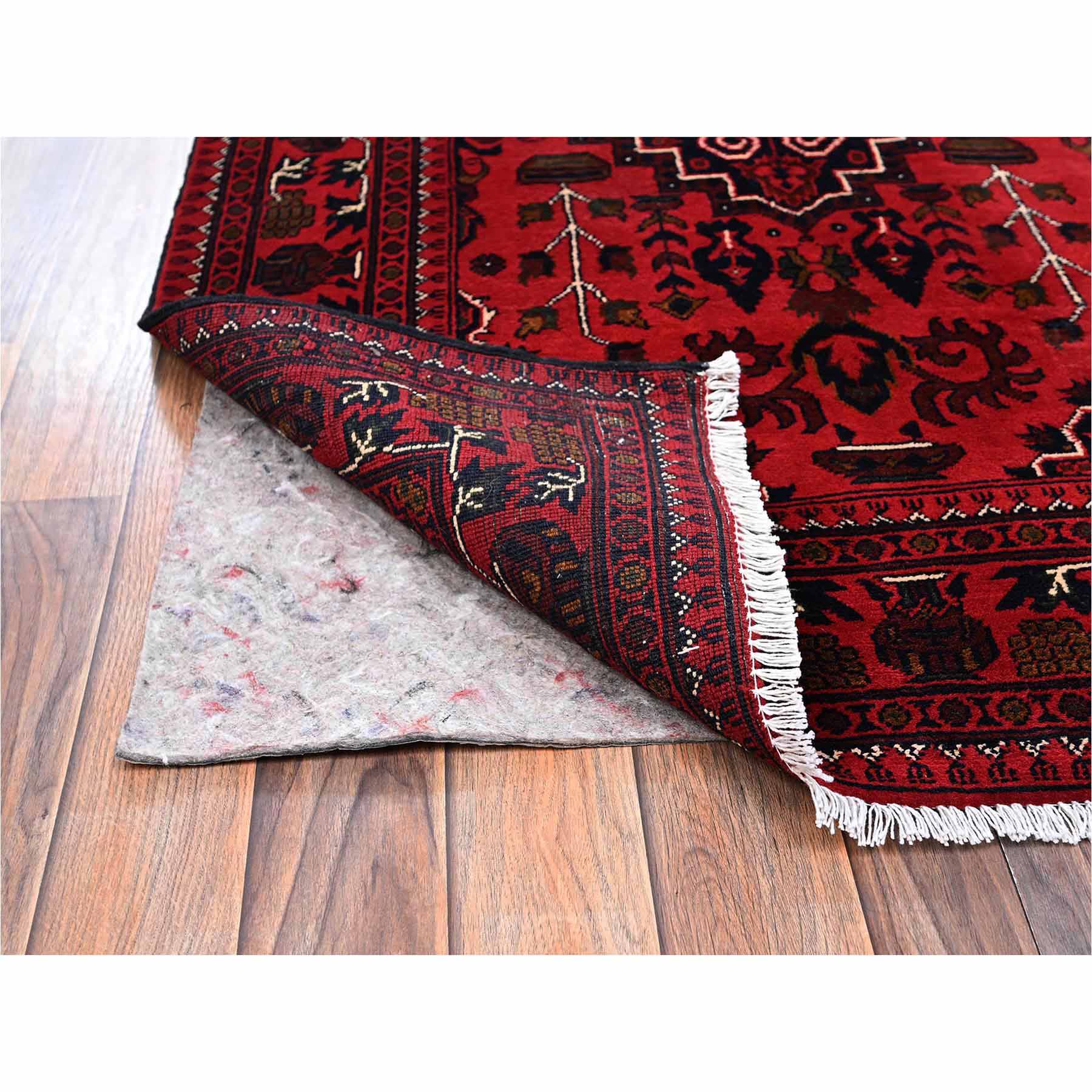 Tribal-Geometric-Hand-Knotted-Rug-12240