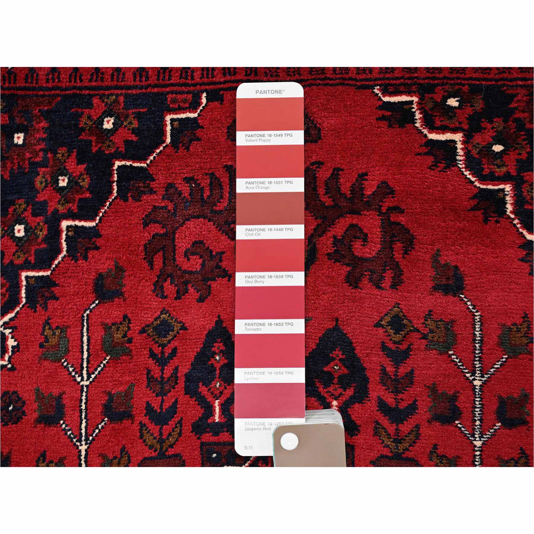 Tribal-Geometric-Hand-Knotted-Rug-12240