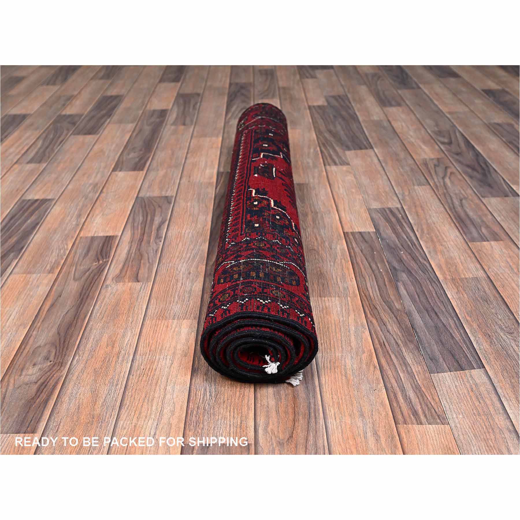 Tribal-Geometric-Hand-Knotted-Rug-12240