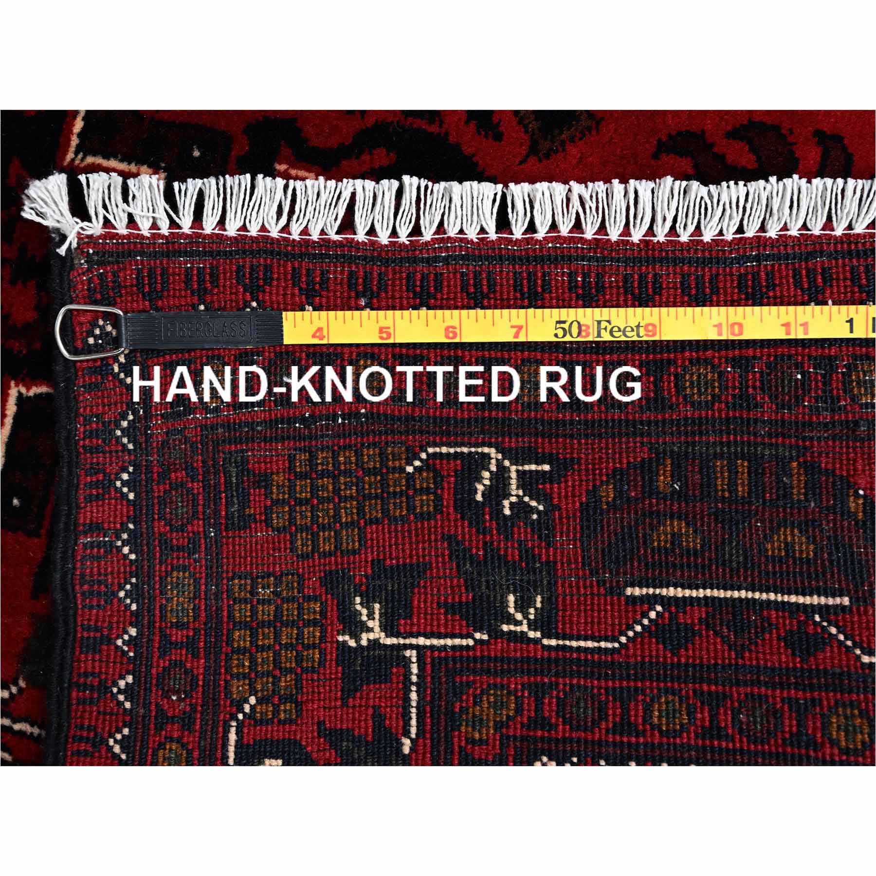 Tribal-Geometric-Hand-Knotted-Rug-12240