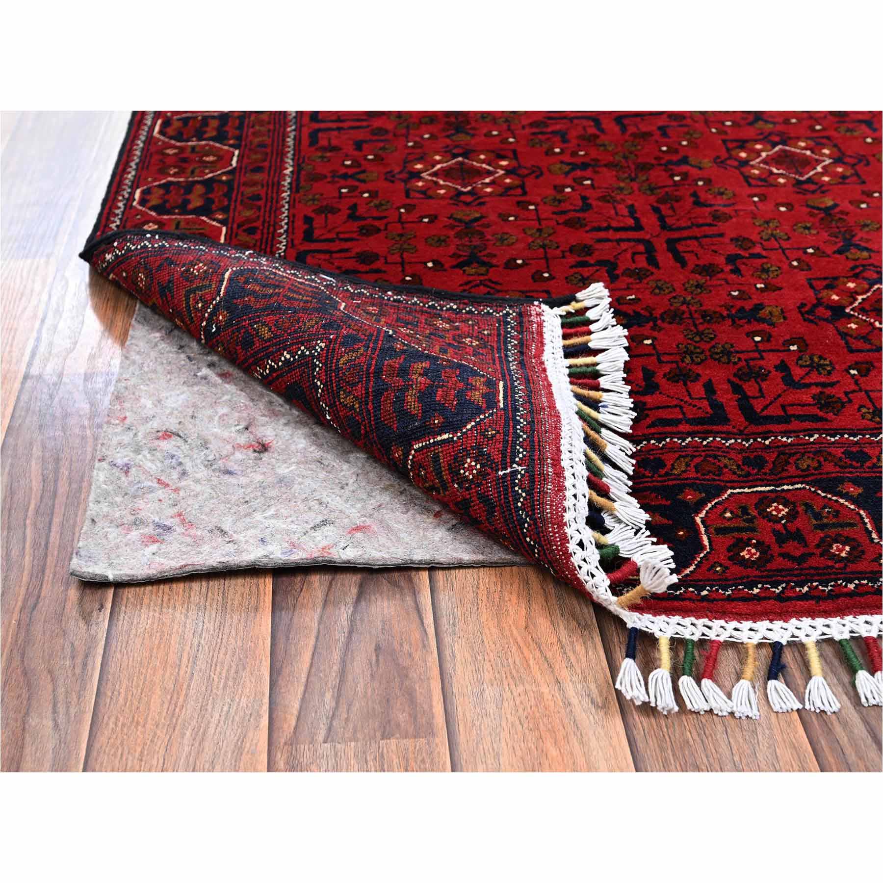 Tribal-Geometric-Hand-Knotted-Rug-12245