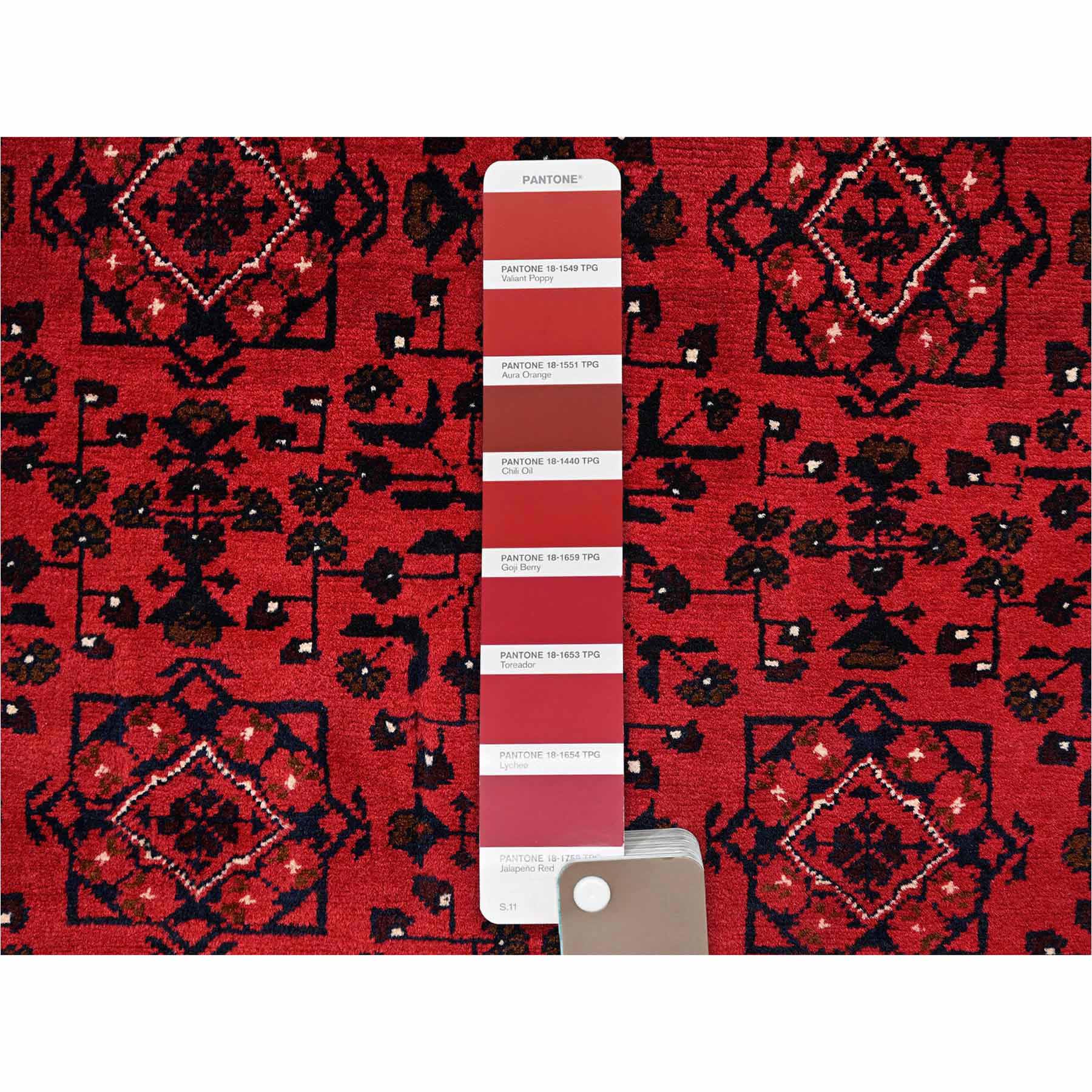 Tribal-Geometric-Hand-Knotted-Rug-12250