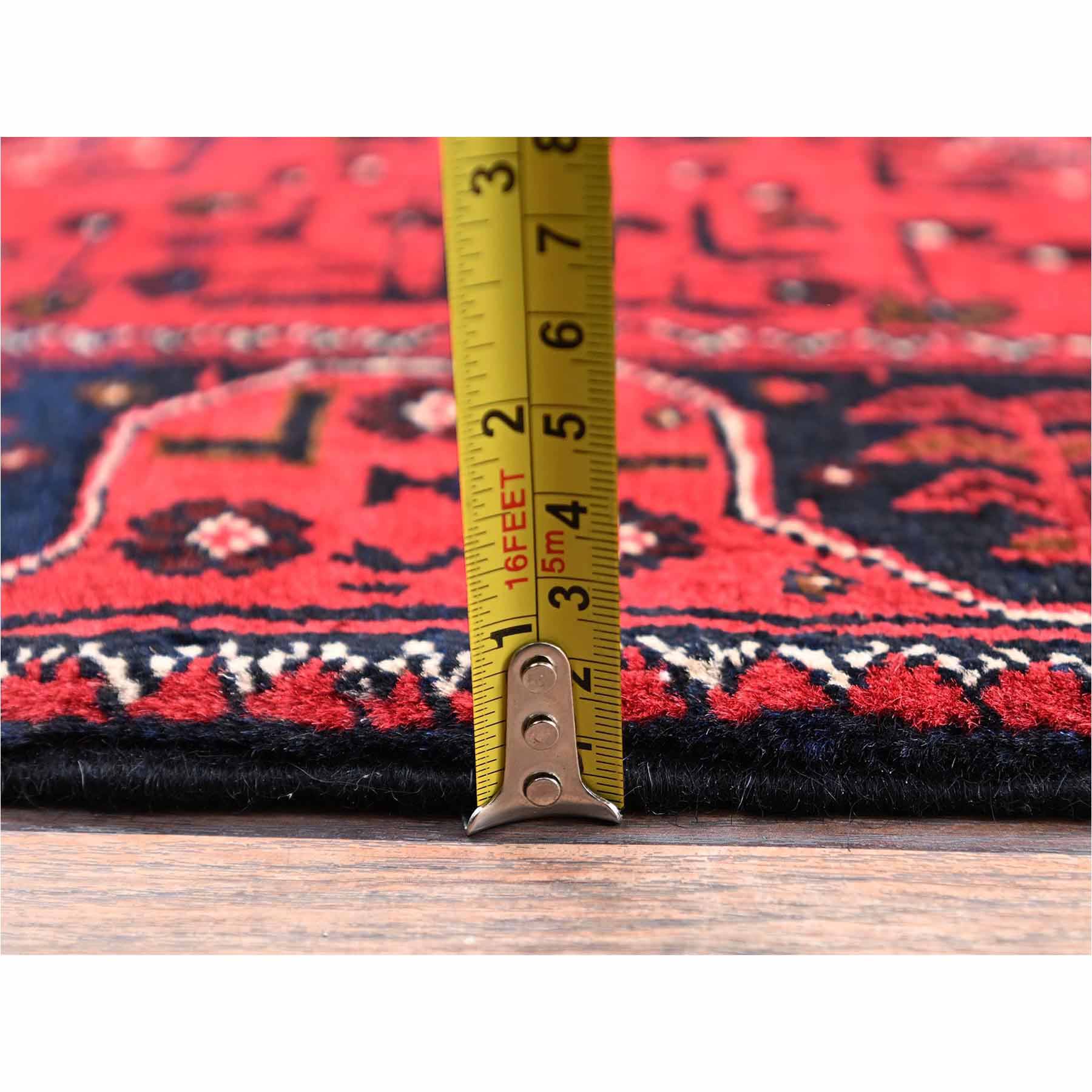 Tribal-Geometric-Hand-Knotted-Rug-12250
