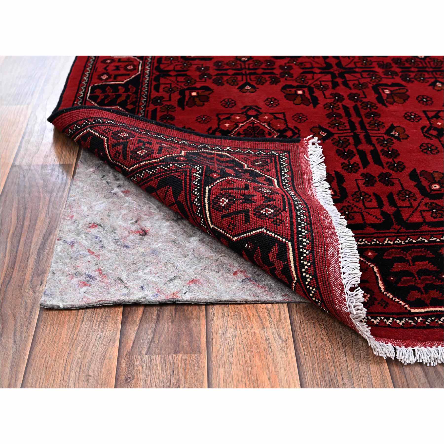 Tribal-Geometric-Hand-Knotted-Rug-12255