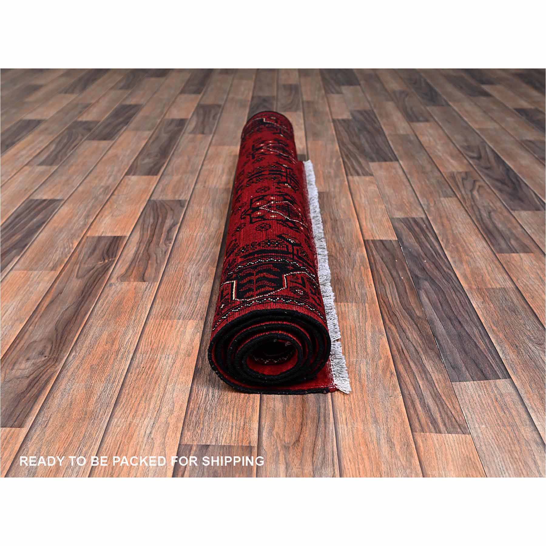 Tribal-Geometric-Hand-Knotted-Rug-12255