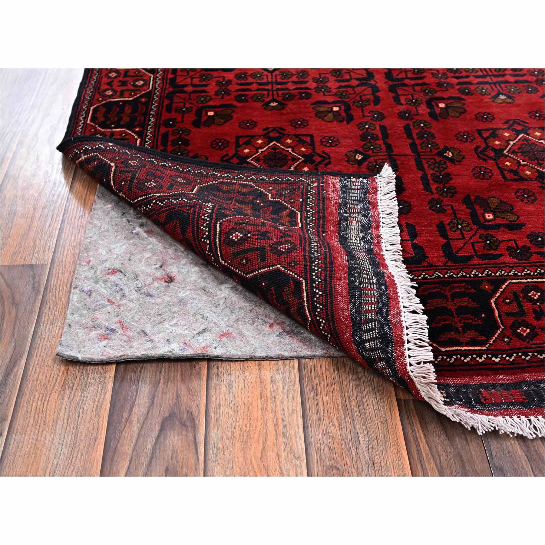 Tribal-Geometric-Hand-Knotted-Rug-12260
